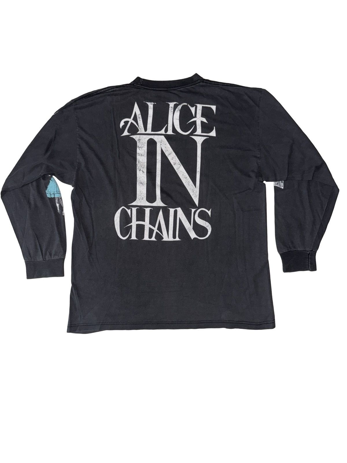 Alice In Chains 1992 Wonderland LS Shirt Rare (EU Original)