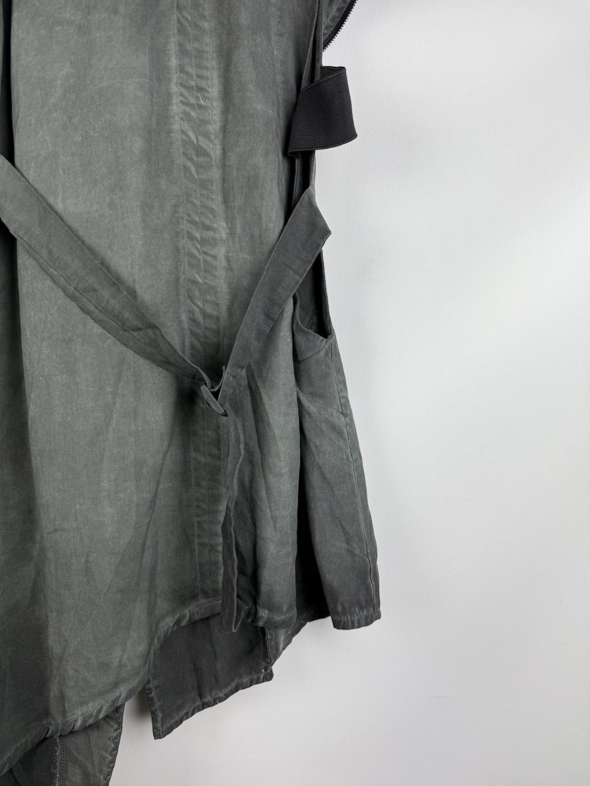 Japanese Brand Junus Coban Avant-garde Assymetrical Vest Tunic Jacket Size L / US 10 / IT 46 - 16 Thumbnail