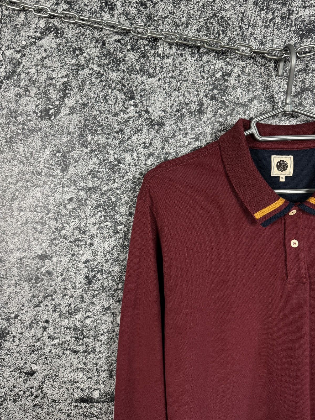 Pretty Green Pretty Green Polo Long Sleeve Rugby Shirt Casual Size XL Size US XL / EU 56 / 4 - 3 Thumbnail