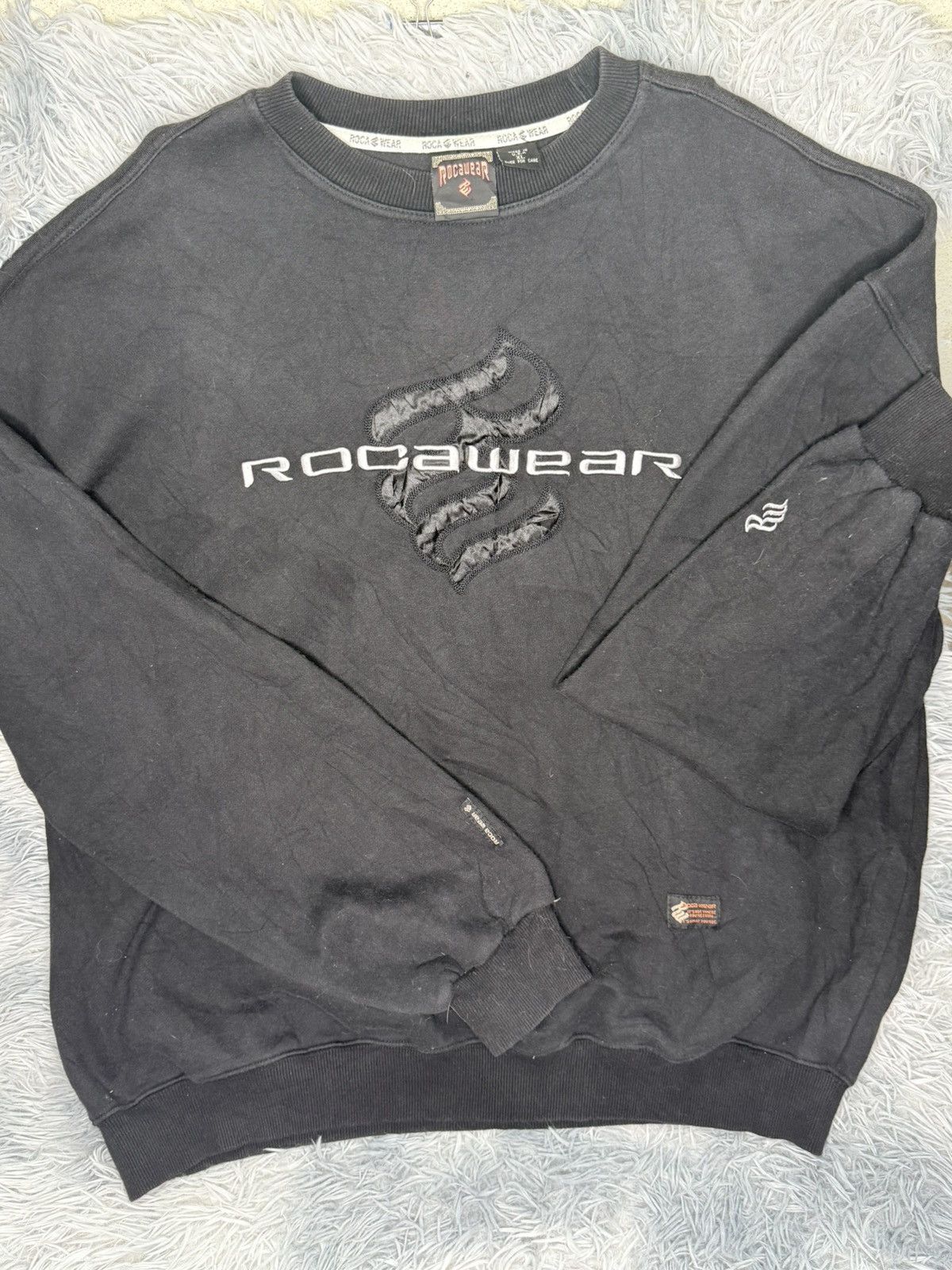 Rocawear Vintage made in USA sweater Size US XL / EU 56 / 4 - 1 Thumbnail