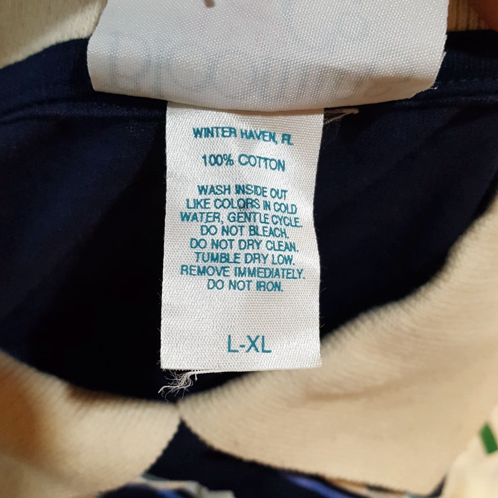 Vintage VINTAGE Blooming & Co Western Cowboy Dog T-Shirt Adult Large Blue Collared Solid Retro Y2K Mens Size US L / EU 52-54 / 3 - 5 Thumbnail