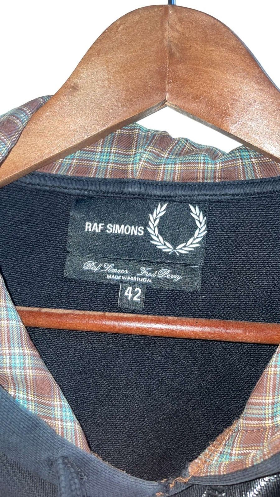 Fred Perry × Raf Simons Raf Simons X Fred Perry tape hoodie Size US L / EU 52-54 / 3 - 3 Thumbnail