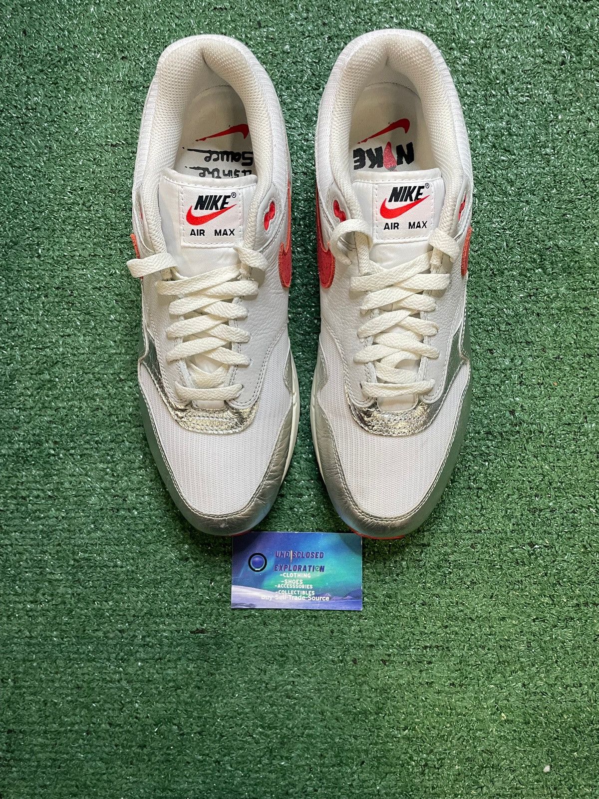 Nike Nike Air Max 1 premium hot sauce size 10men/11.5women Size US 10 / EU 43 - 2 Thumbnail