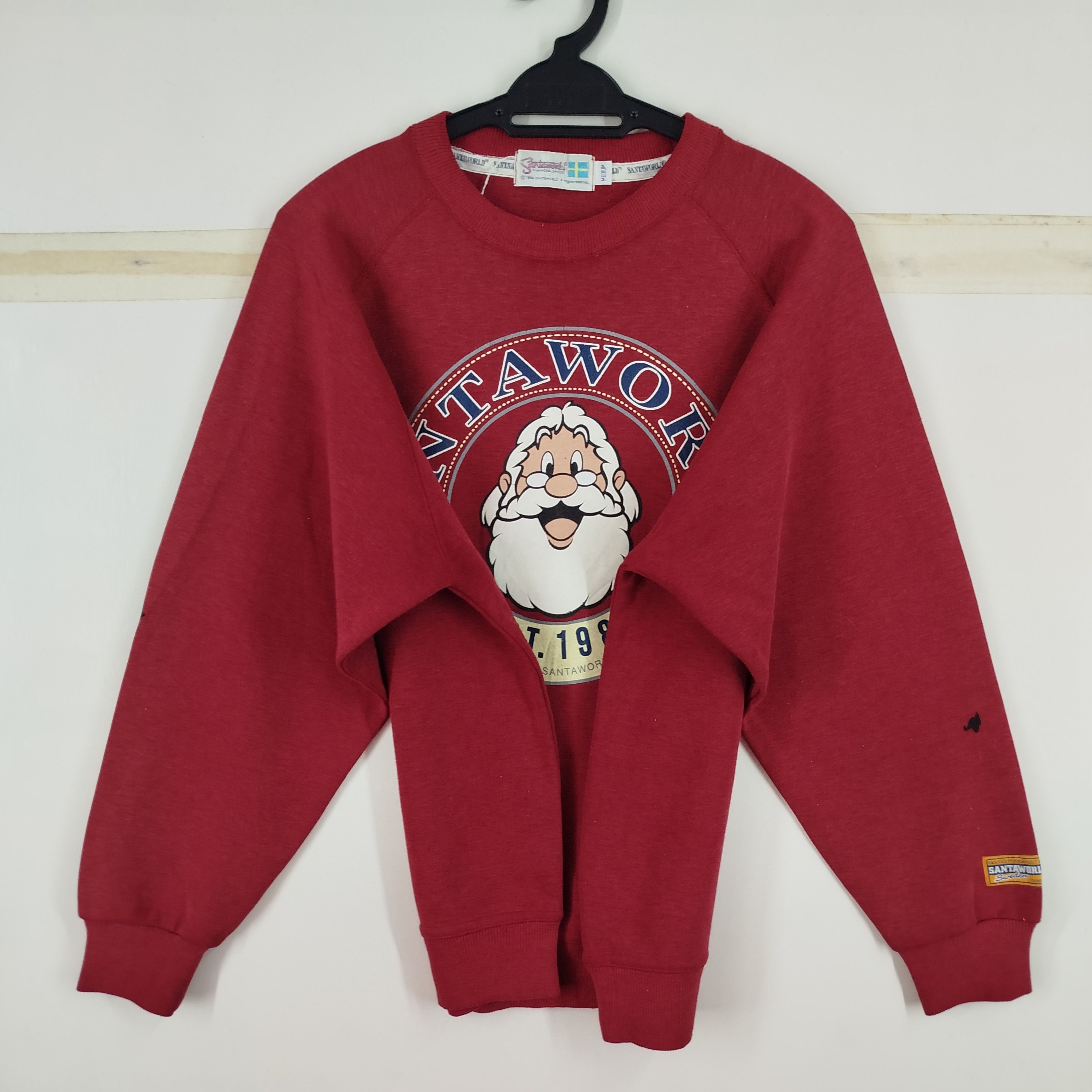 Vintage Vintage SantaWorld Big Logo Sweatshirts Size US M / EU 48-50 / 2 - 3 Thumbnail