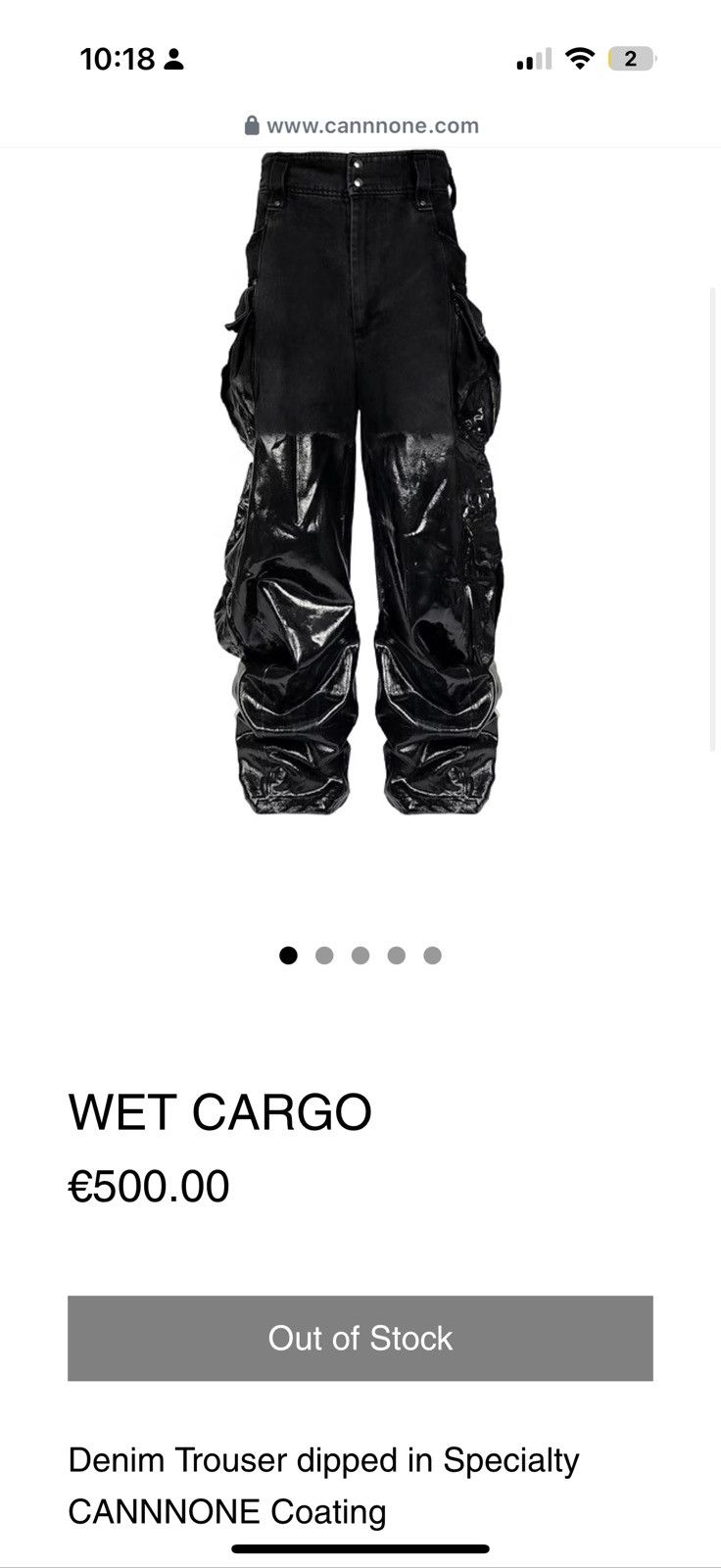 Cannnone Cannnone Wet Cargo Size US 33 - 3 Thumbnail