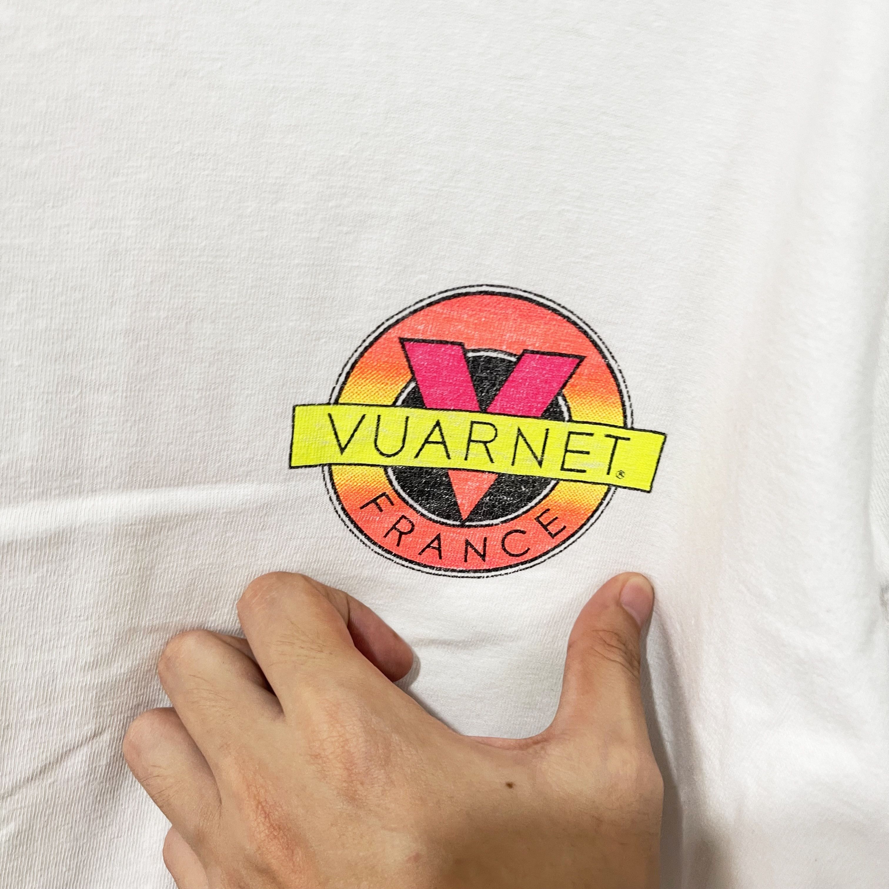 Vintage Vintage 90s Vuarnet France T-Shirt Size US XL / EU 56 / 4 - 4 Thumbnail