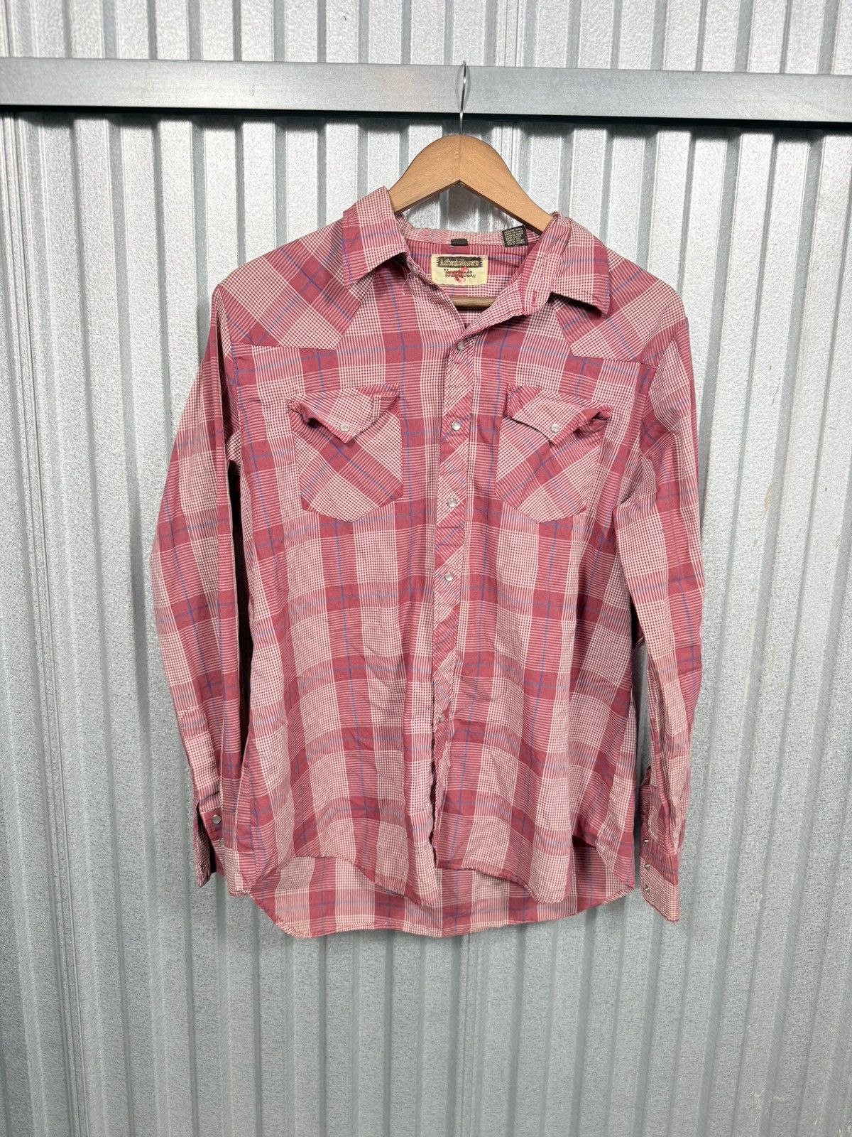 Other Vintage 90s Young Bloods Pearl Snap Western Button Up Shirt Size US L / EU 52-54 / 3 - 6 Thumbnail