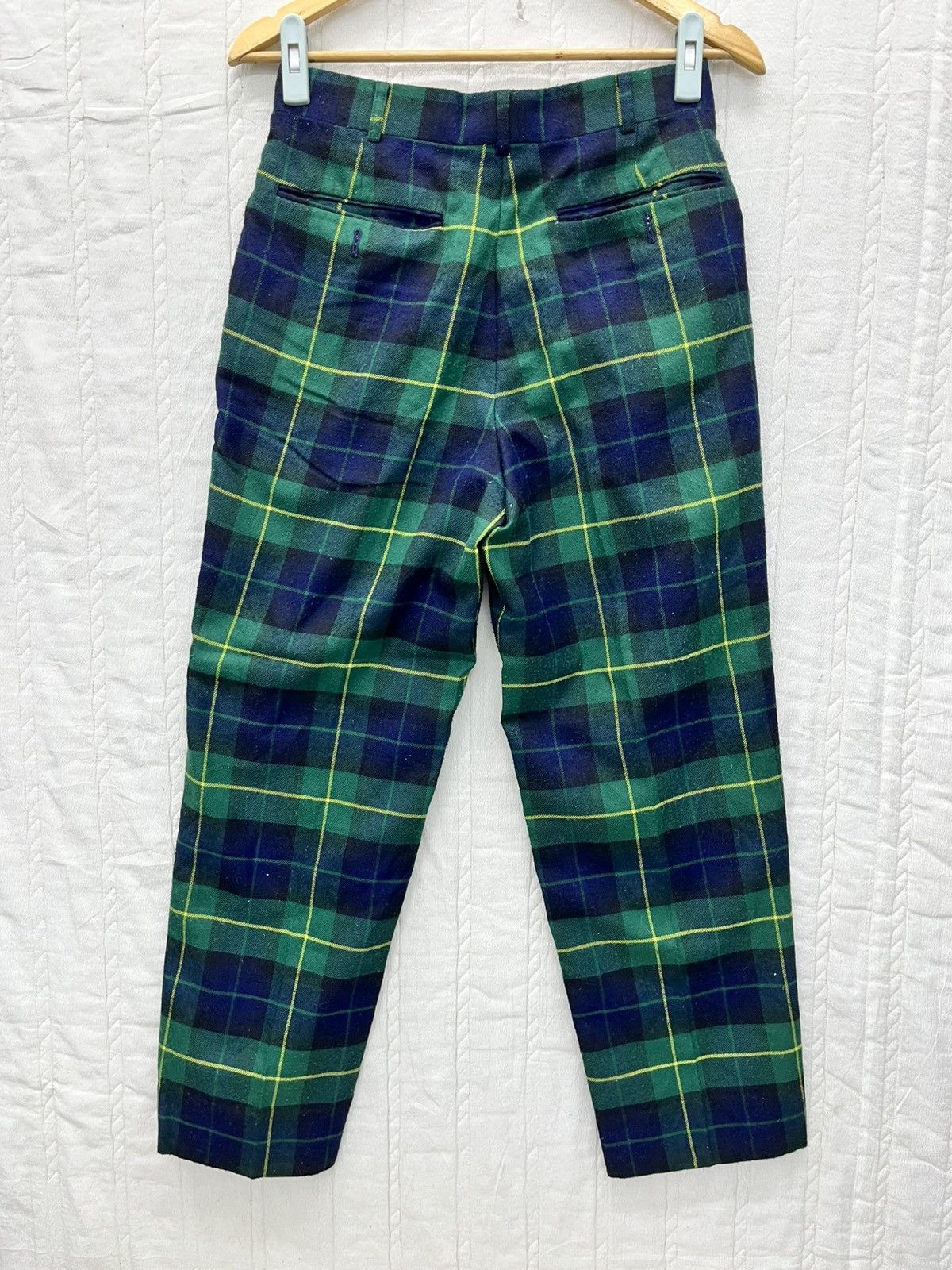Beams Plus × Japanese Brand ARCHIVE🔥BEAMS WOOL TARTANS PANTS Size 27" / US 4 / IT 40 - 4 Thumbnail