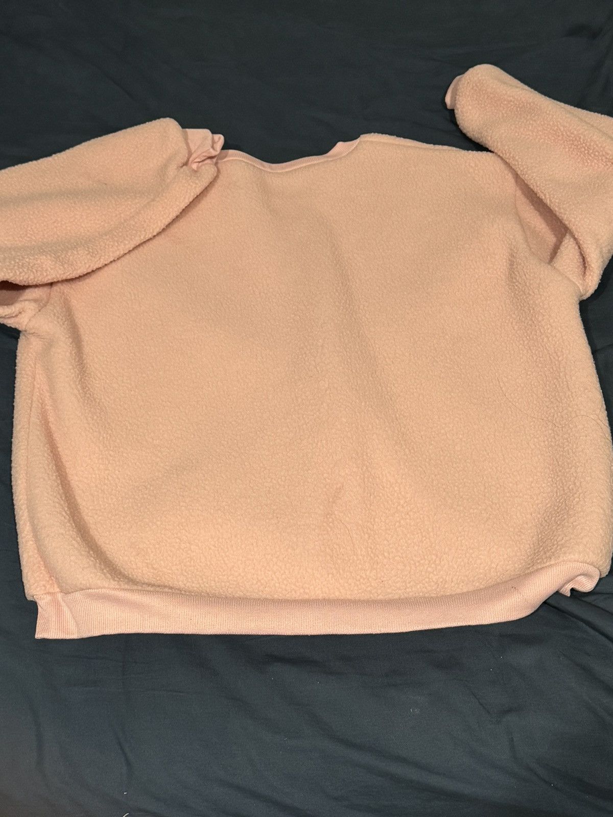Other Cute Pink Sherpa Fleece Sweater Size ONE SIZE - 3 Thumbnail