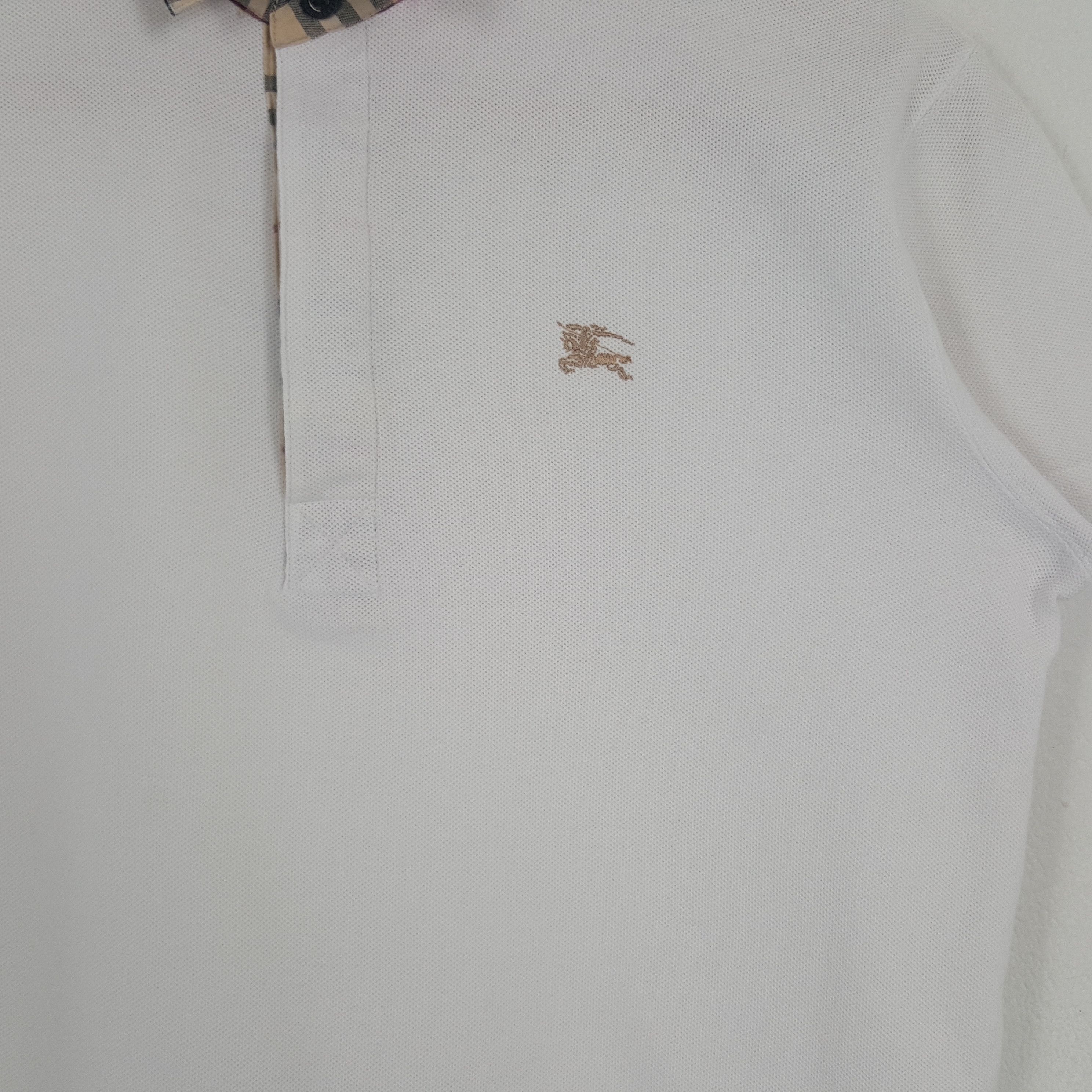 Burberry × Vintage Vintage Burberry London Nova Check Polos Size US M / EU 48-50 / 2 - 2 Thumbnail