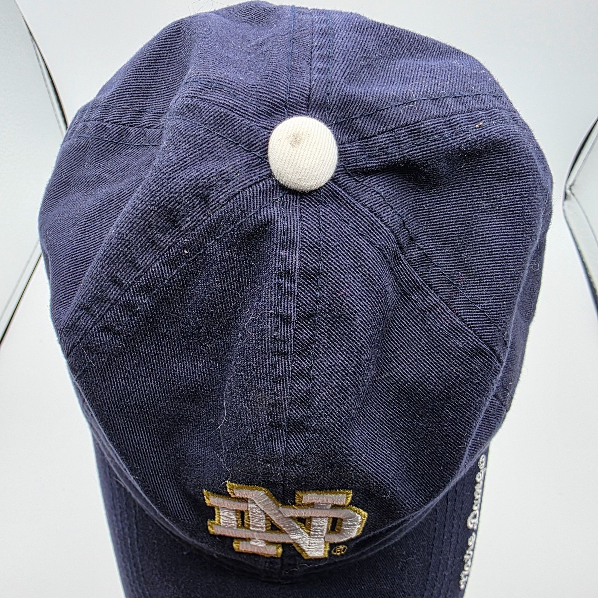Under Armour Under Armour Womens Blue Notre Dame Adjustable Hat Cap Sport Size ONE SIZE - 10 Thumbnail