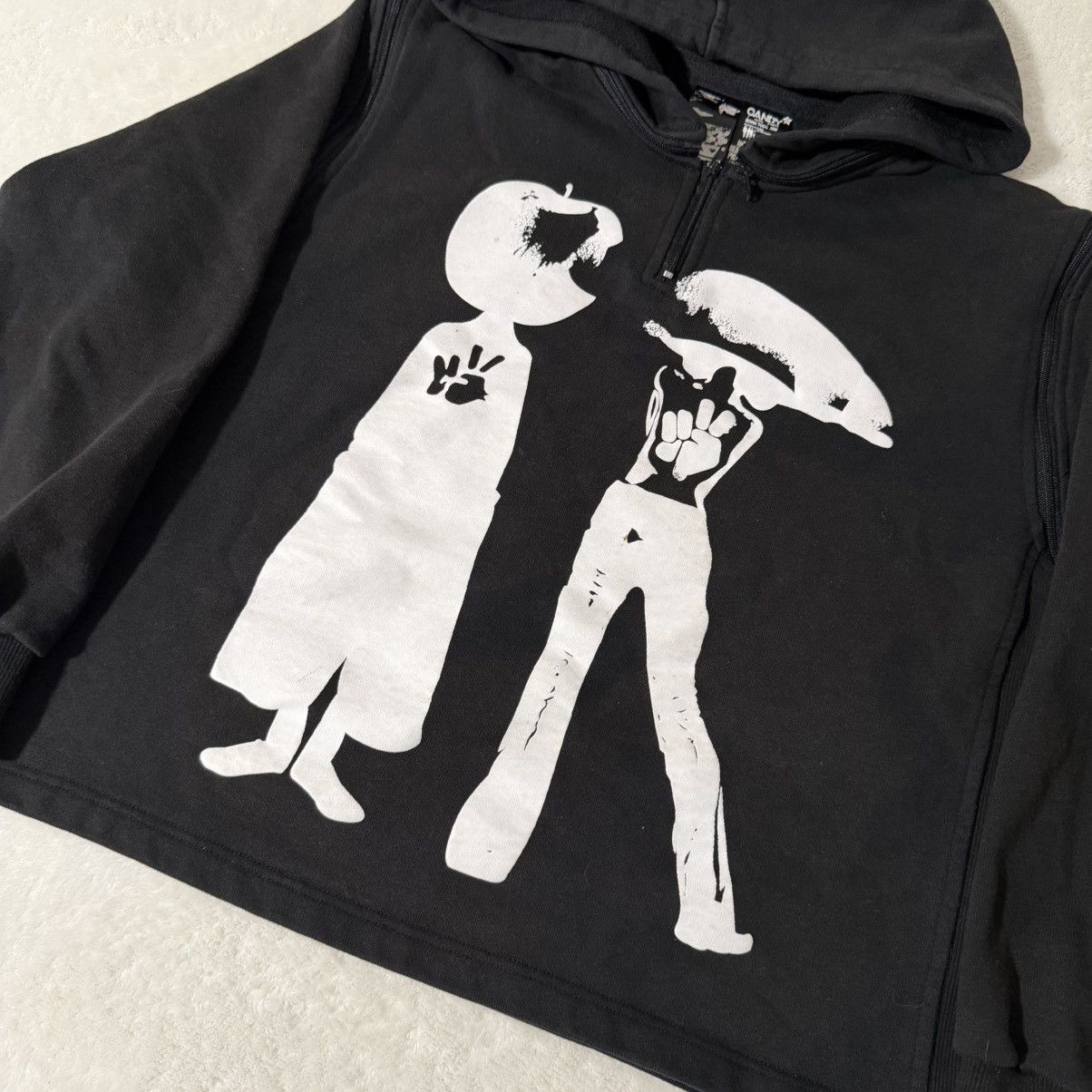 Hysteric Glamour Paynestar "Dots and Loops" deconstructable hoodie Size US S / EU 44-46 / 1 - 2 Thumbnail