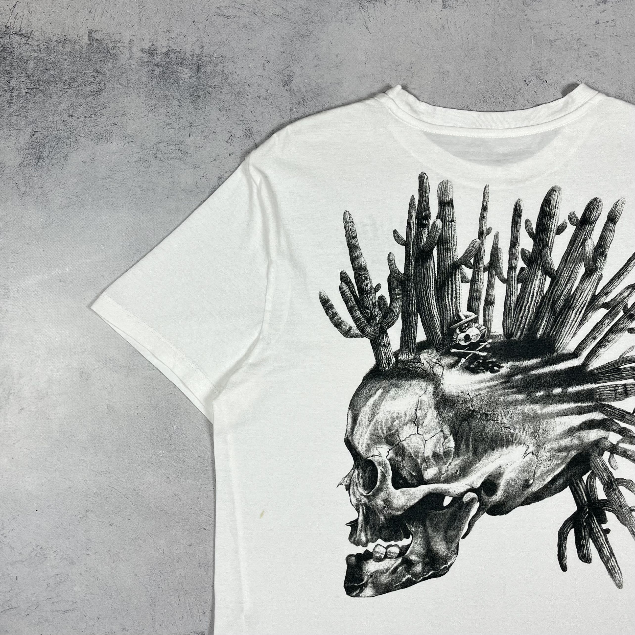 Allsaints AllSaints Forsaken Skull Art Big Logo Oversize Fit T Shirt Size US XS / EU 42 / 0 - 5 Thumbnail