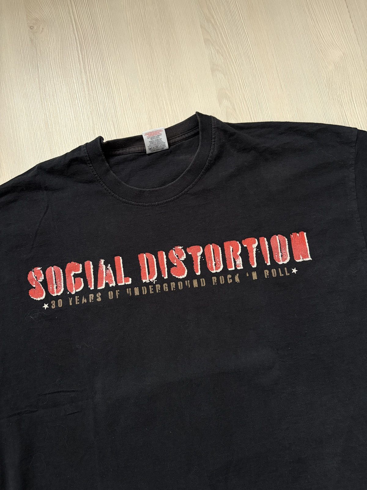 Band Tees Social Distortion 2009 Summer Tour T-shirt Size US XL / EU 56 / 4 - 3 Thumbnail