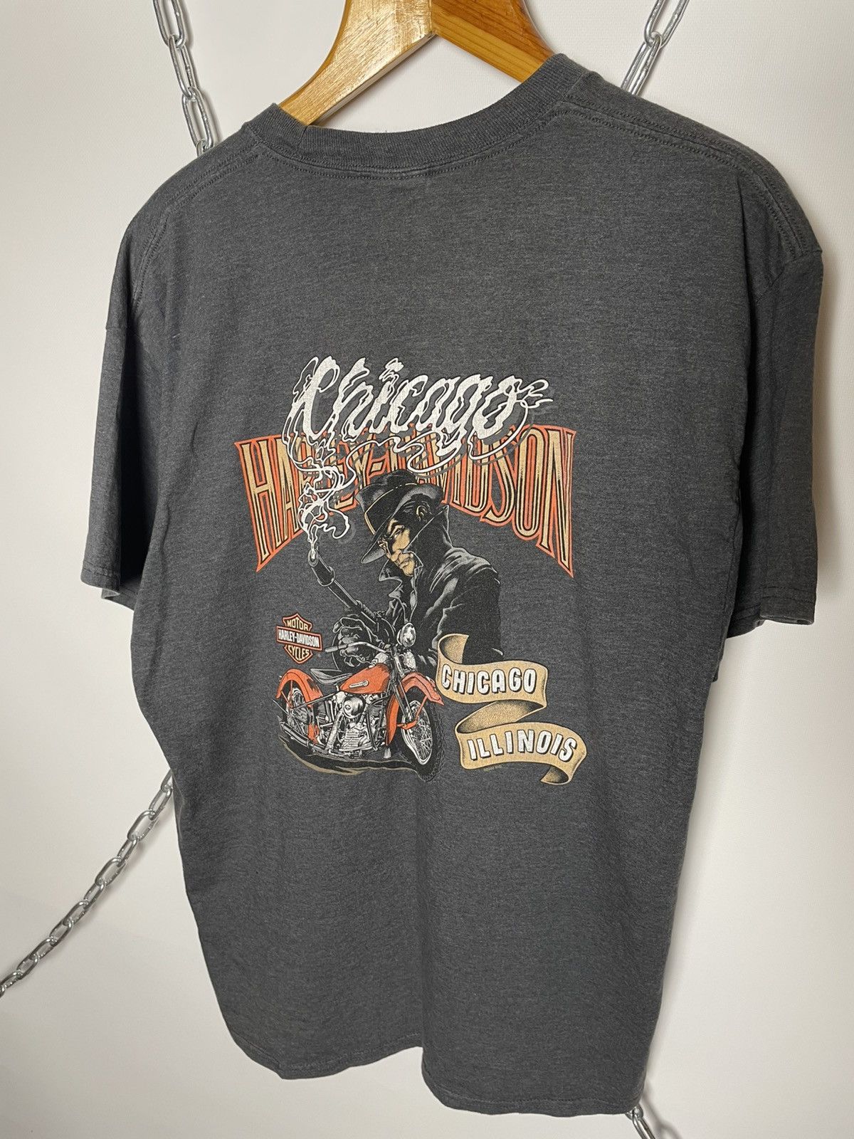 Harley Davidson Vintage Harley-Davidson 03 Chicago tee Size US XL / EU 56 / 4 - 2 Thumbnail