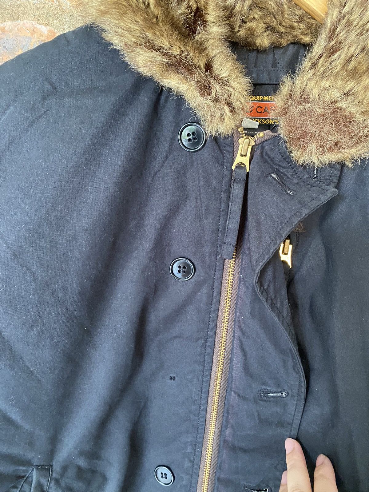 Buzz Rickson's Vtg BUZZ RICKSON United car Jacket padded fur Size US M / EU 48-50 / 2 - 9 Thumbnail