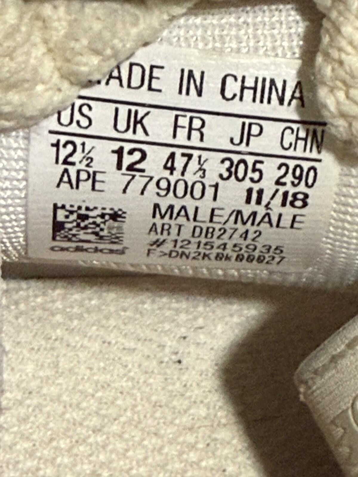 Adidas Size 12.5 - Adidas Crazy BYW X Cream White Size US 12.5 / EU 45-46 - 5 Thumbnail