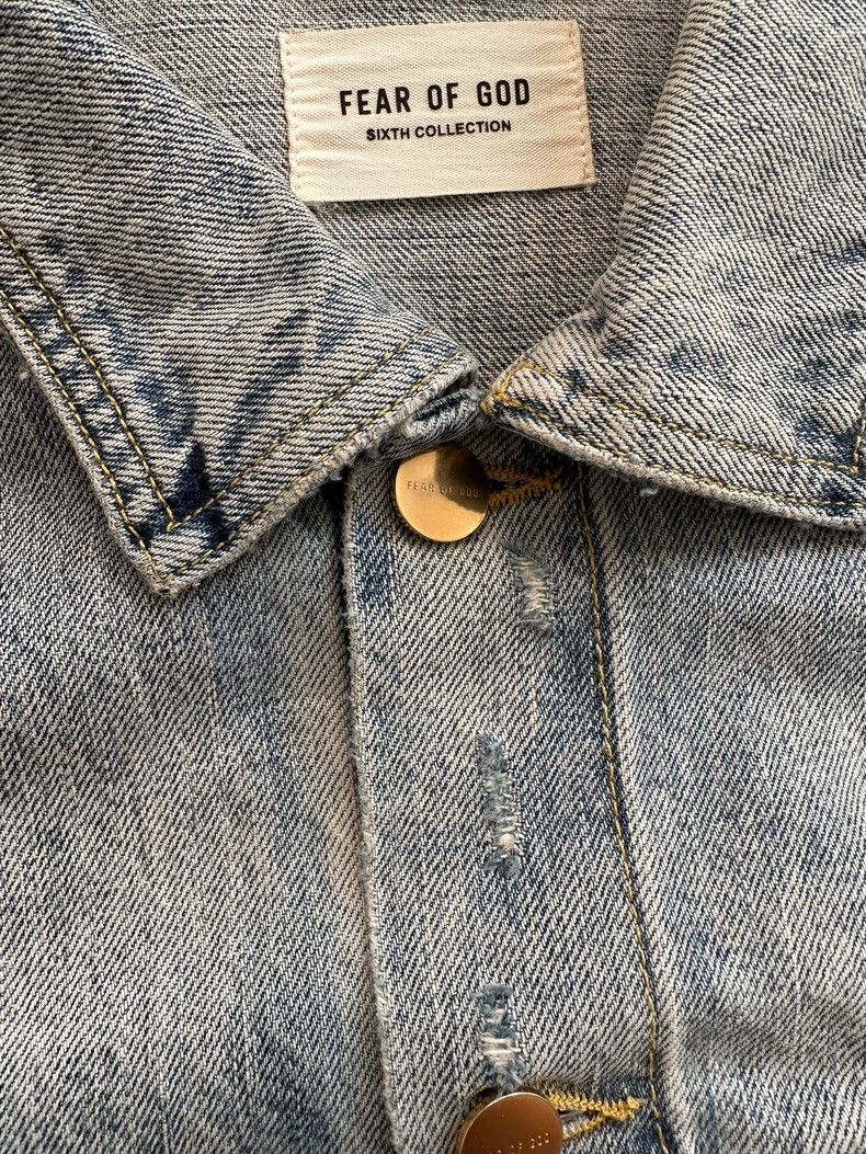 Fear of God Fear of God Motorcycle Blue Bull Jacket Size US XS / EU 42 / 0 - 5 Thumbnail