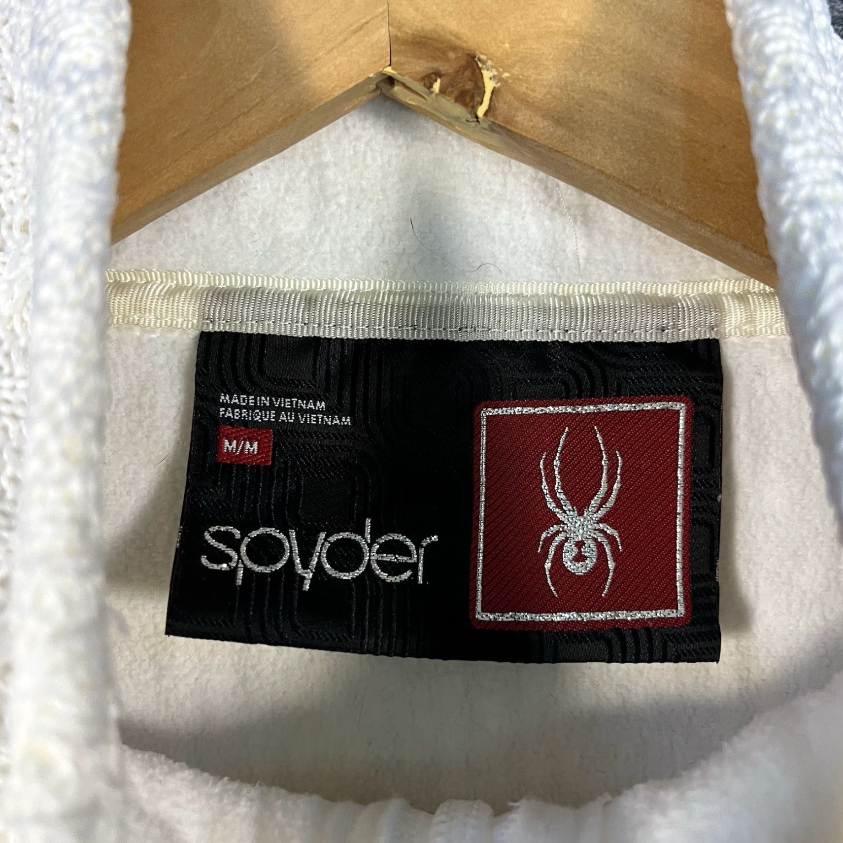Spyder Spyder Womens Major Core Cable Stryke White Sweater Jacket Full Zip Size Medium Size M / US 6-8 / IT 42-44 - 3 Thumbnail