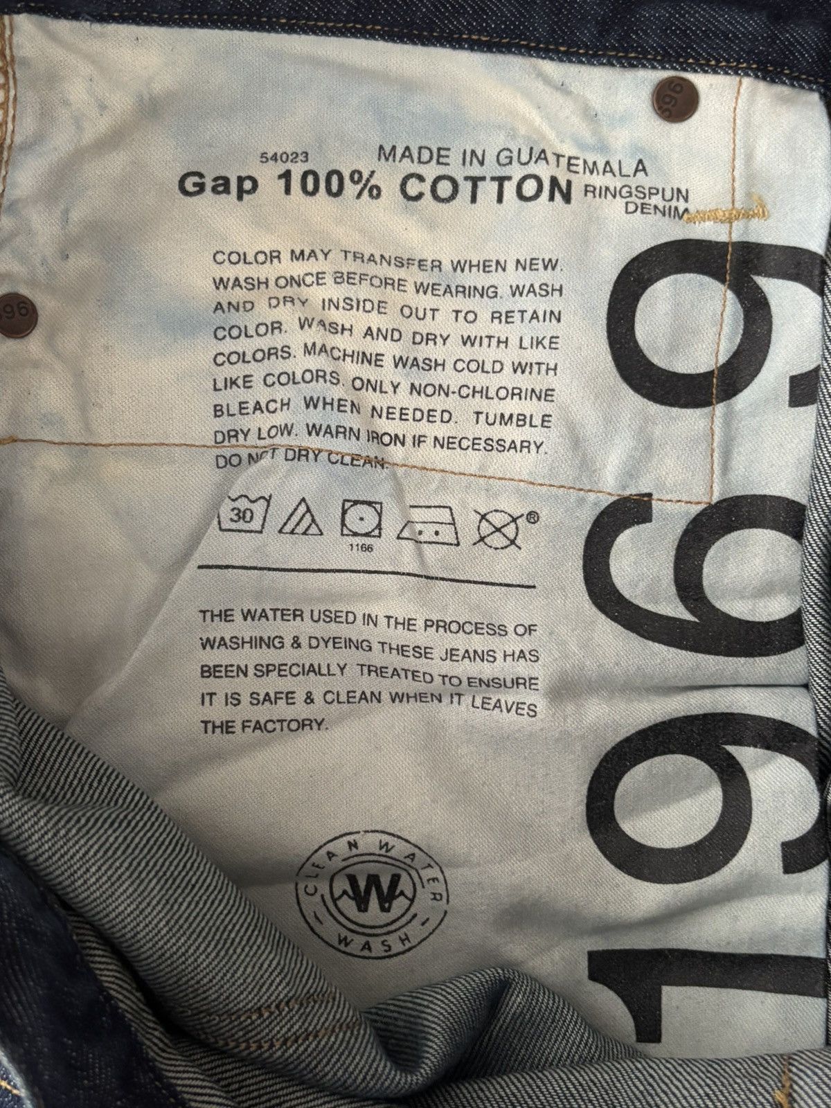Gap Vintage gap jeans Size US 34 / EU 50 - 5 Thumbnail