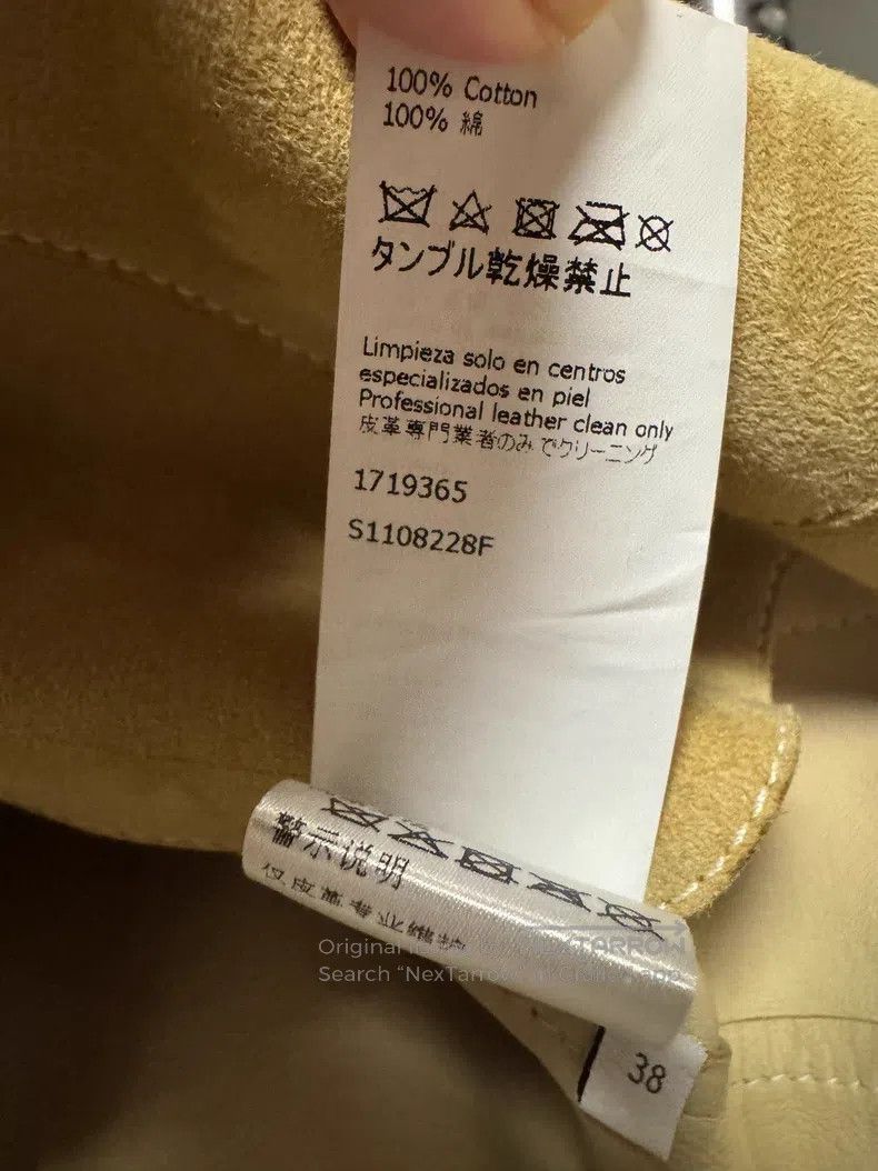 Loewe Loewe Suede Jacket with Sheepskin Lining Size XS / US 0-2 / IT 36-38 - 9 Thumbnail