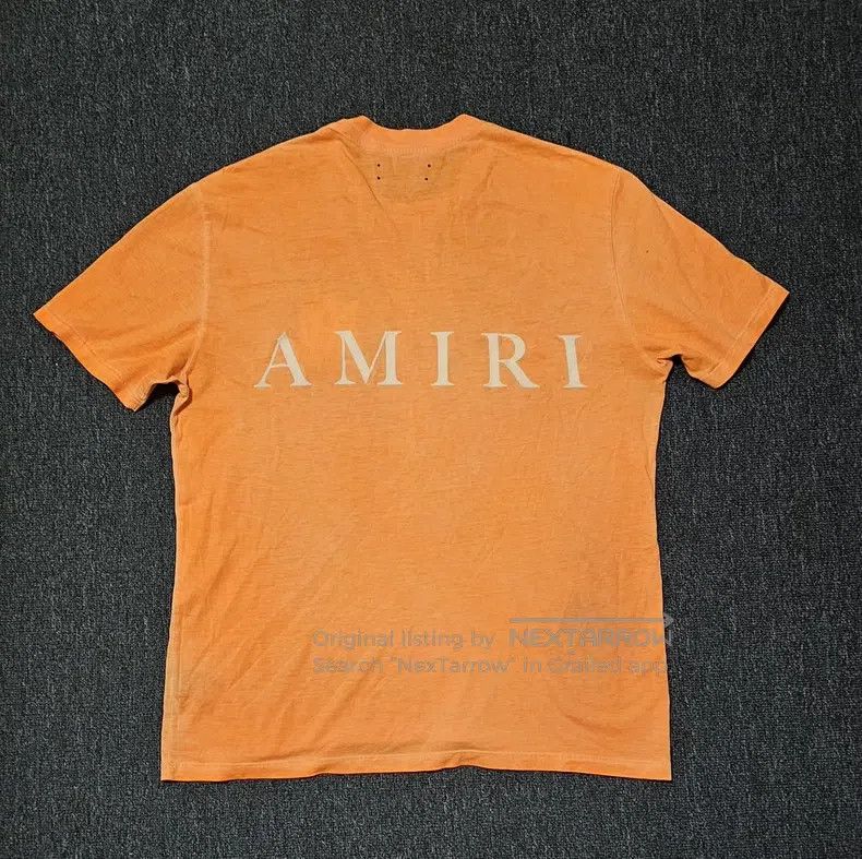 Amiri Amiri Size S Washed orange t-shirt Size US S / EU 44-46 / 1 - 4 Thumbnail