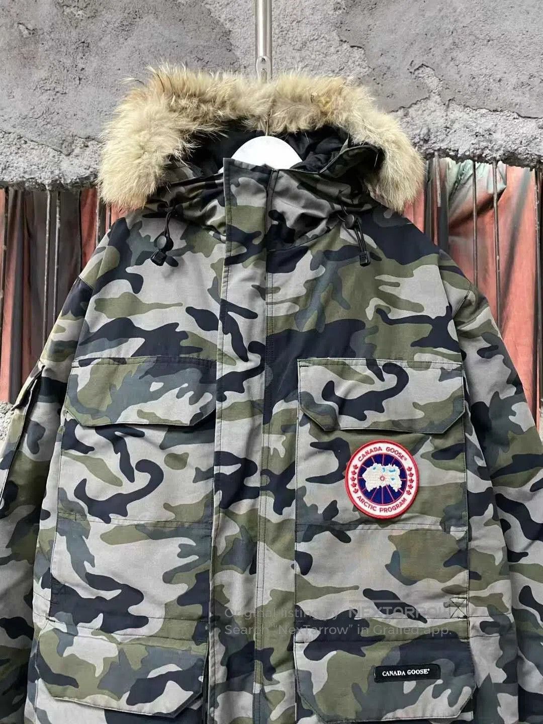 Canada Goose long camouflage down jacket by canada goose. Size US L / EU 52-54 / 3 - 3 Thumbnail