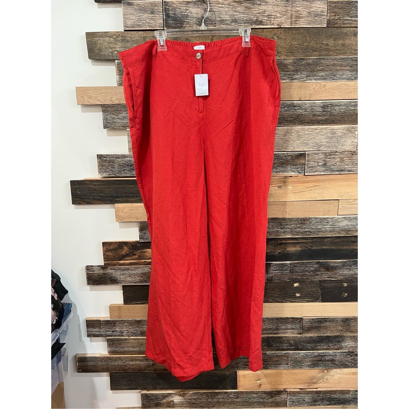 Other J. Jill NWT linen blend wide pants plus size 24 Size 42" / US 20 - 1 Thumbnail