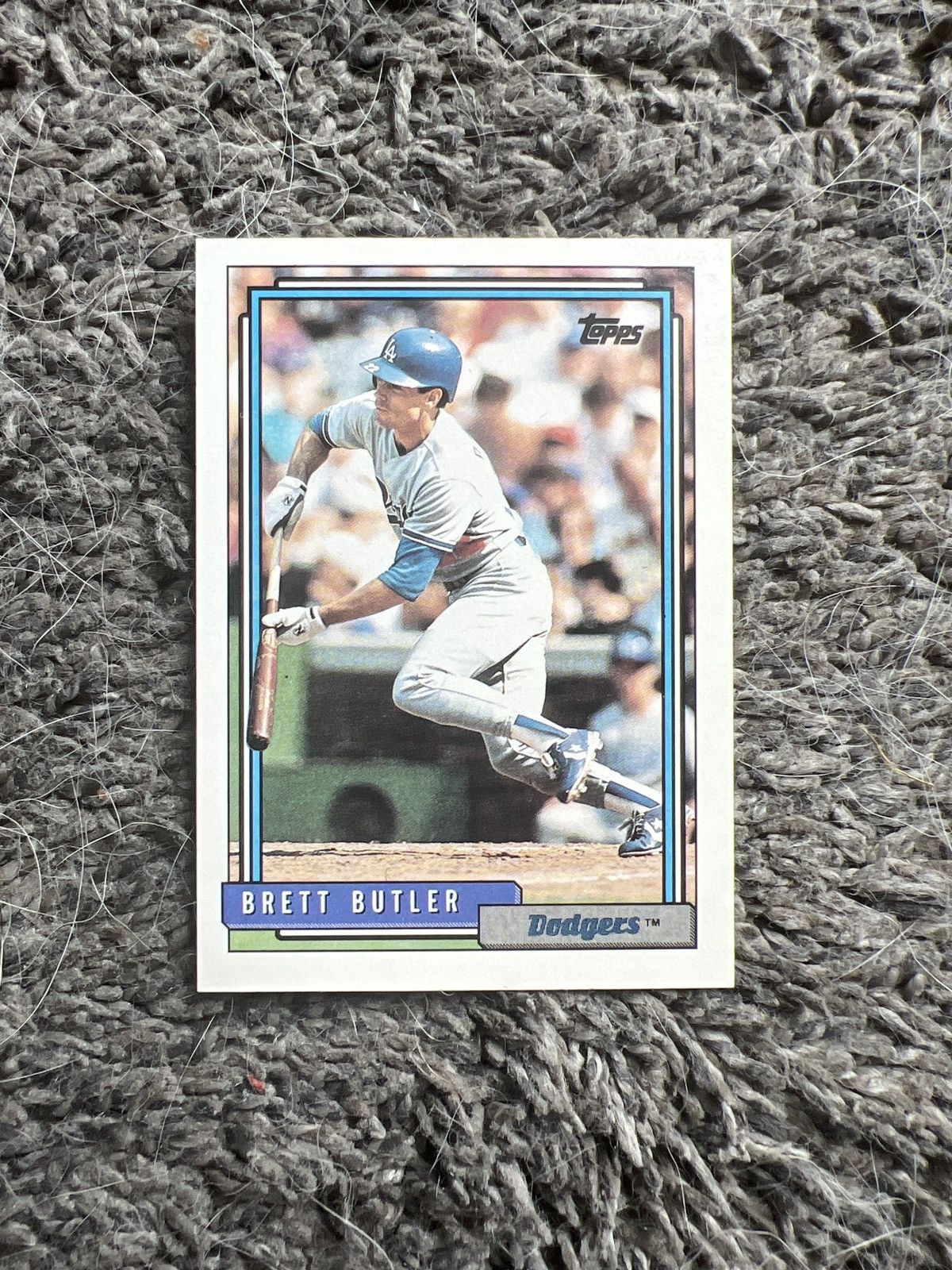 MLB 1992 Topps #655 Brett Butler Card Size ONE SIZE - 1 Thumbnail