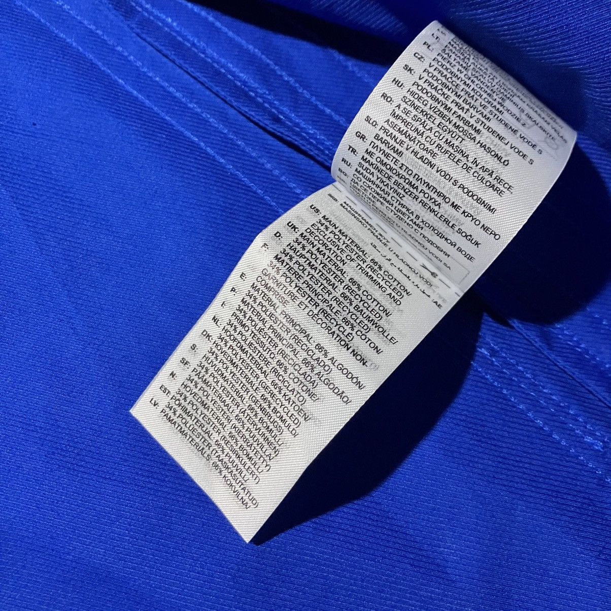 Adidas F/W’2022 ADIDAS Blue Version Essentials Mackintosh Jacket Size US L / EU 52-54 / 3 - 15 Thumbnail