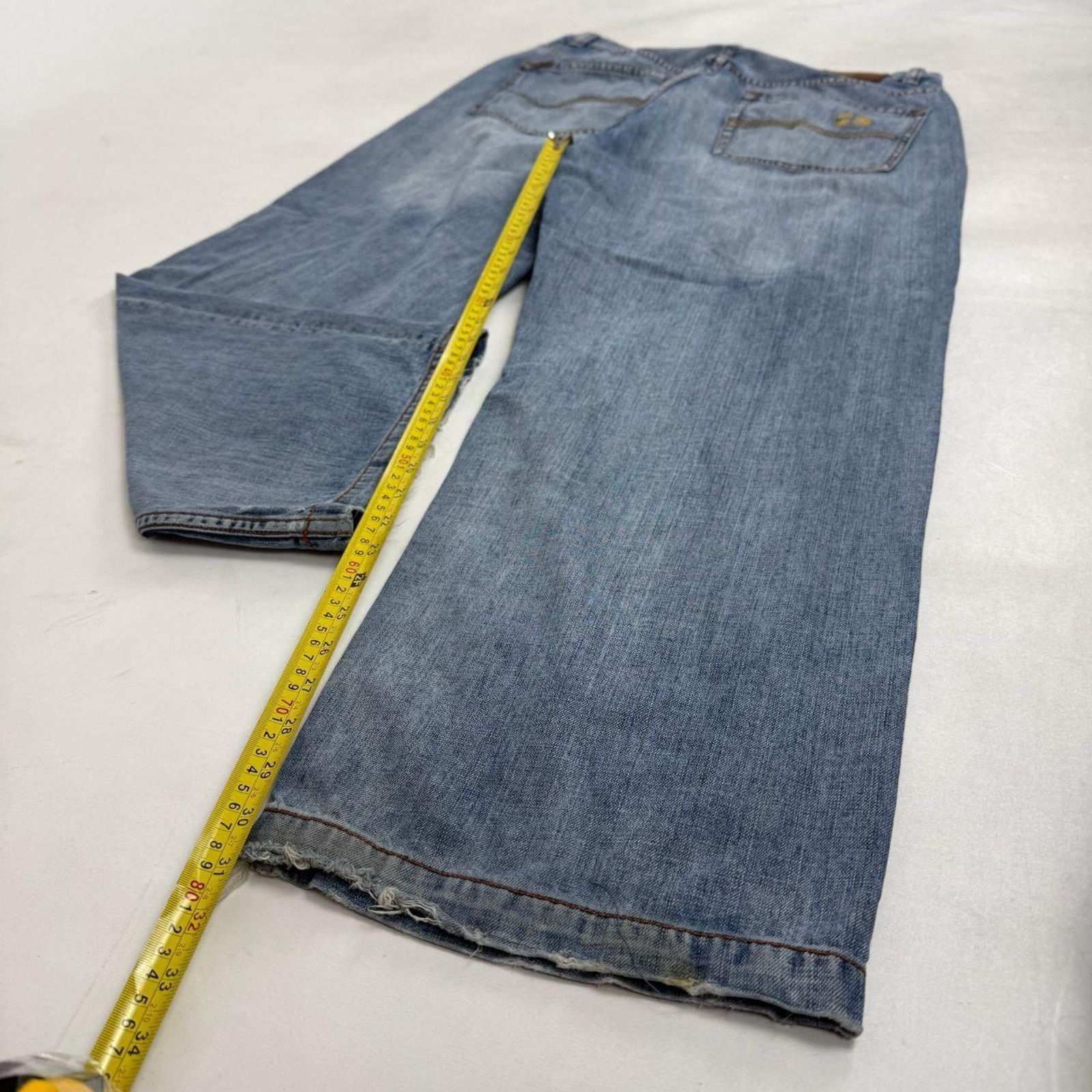 Japanese Brand × Pepe Jeans × Vintage Vintage y2k archive pepe stonewash baggy skater grunge jeans Size US 36 / EU 52 - 3 Thumbnail