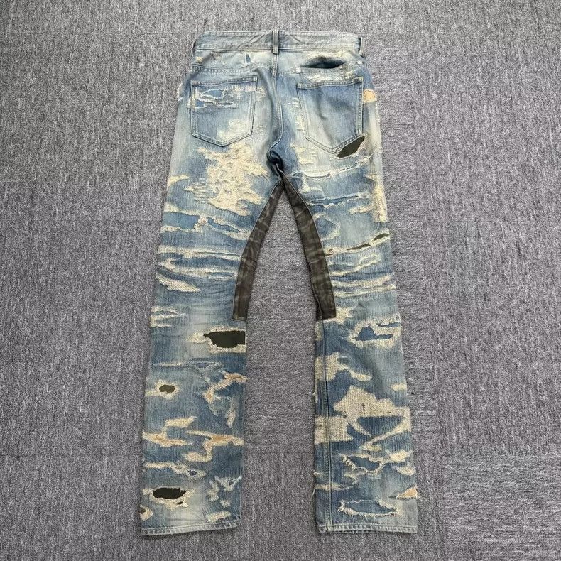 Givenchy Givenchy Ripped Destroyed Denim Jeans Size US 32 / EU 48 - 6 Thumbnail