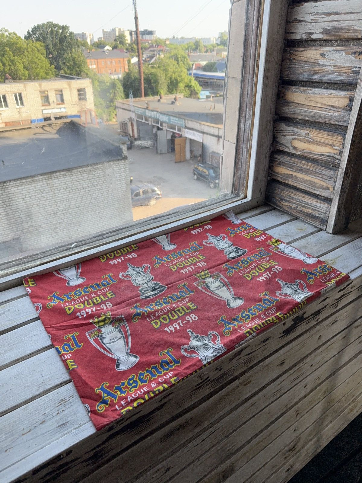 Other Vintage Faded Arsenal Double 1997-98 Pillow Case Fan Decor Size ONE SIZE - 1 Thumbnail