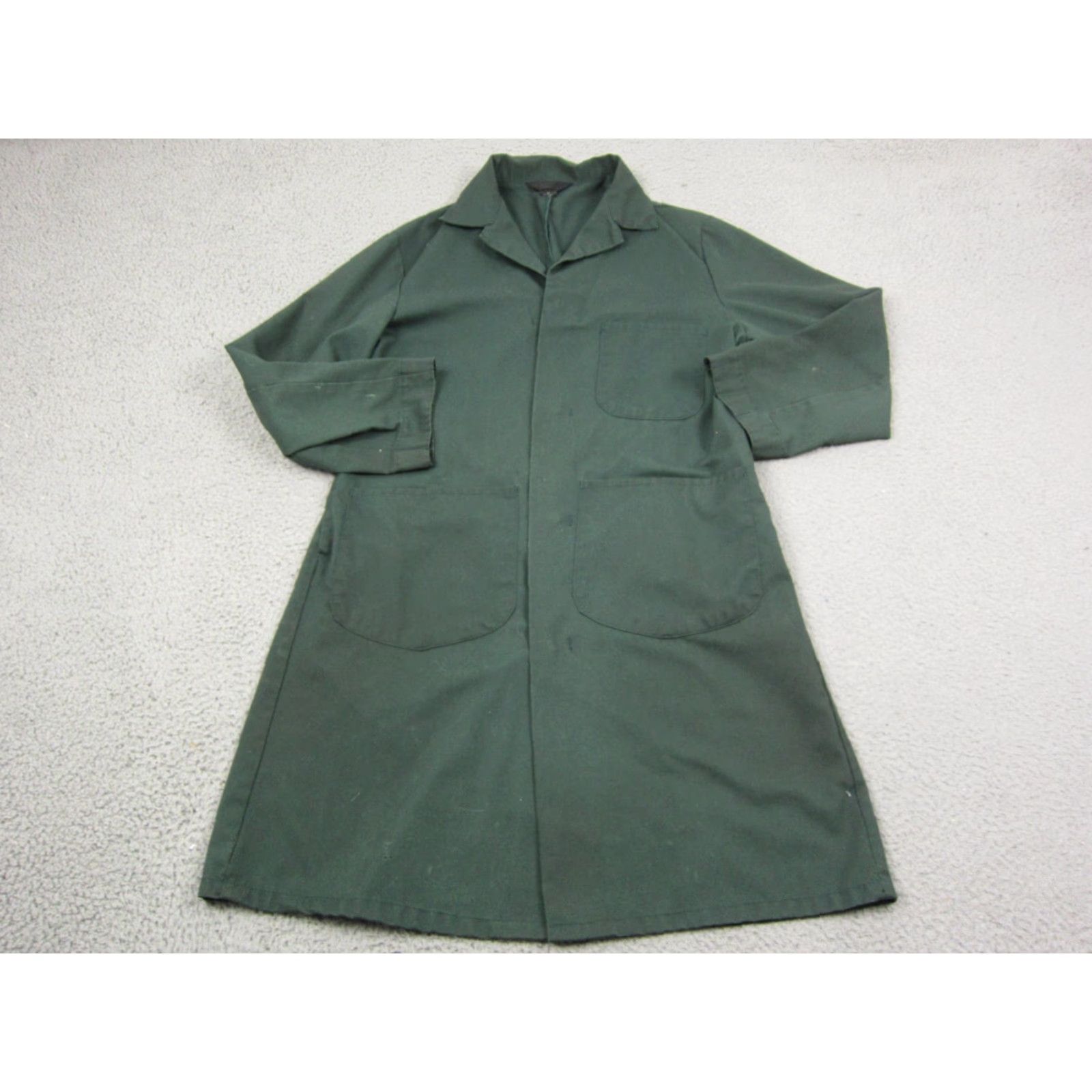 Sears VINTAGE Sears Jacket Mens M Green Workwear Canvas 60s 60s Classic Overcoat Jacket Utility Size US M / EU 48-50 / 2 - 2 Thumbnail