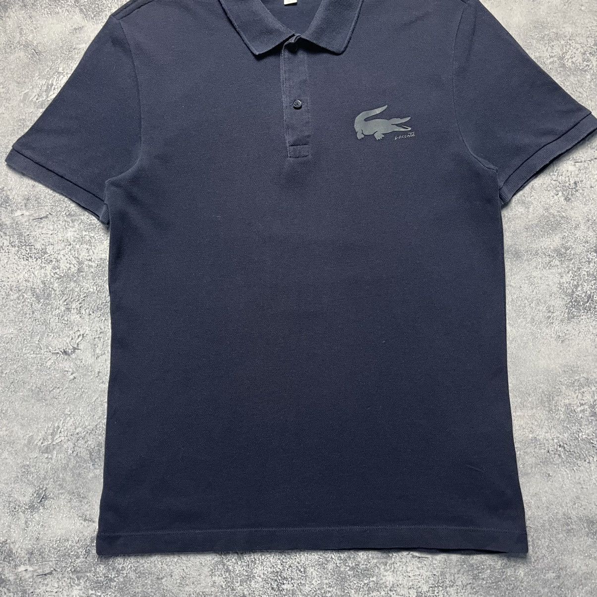Lacoste Vintage Lacoste Big Logo Polo Shirt Streetwear Designer Y2K Size US M / EU 48-50 / 2 - 3 Thumbnail