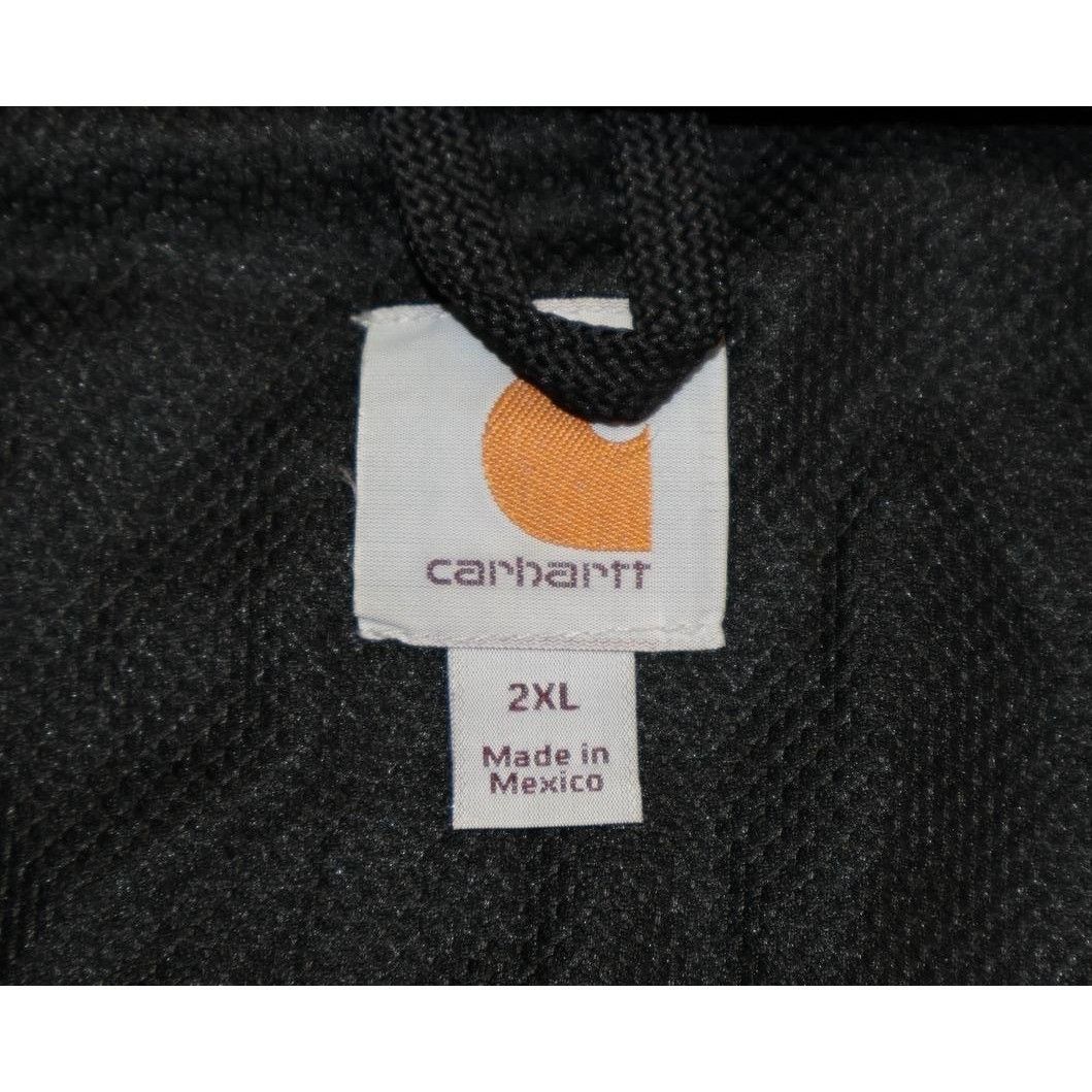 Carhartt Carhartt Rain Defender Thermal Lined Hoodie Mens 2XL Navy Size US XXL / EU 58 / 5 - 4 Thumbnail