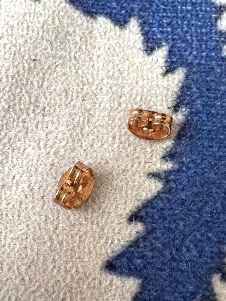 Vivienne Westwood Vivienne Westwood Vintage Pink and White Diamond Rose Gold Size ONE SIZE - 5 Thumbnail
