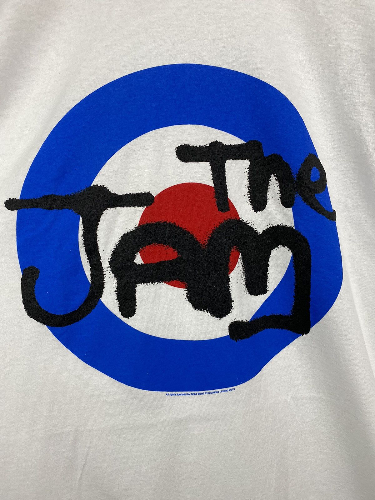 The Smiths 🇬🇧 Vintage The Jam Band T-shirt Paul Weller Rare Retro 2013 Size US XL / EU 56 / 4 - 4 Thumbnail