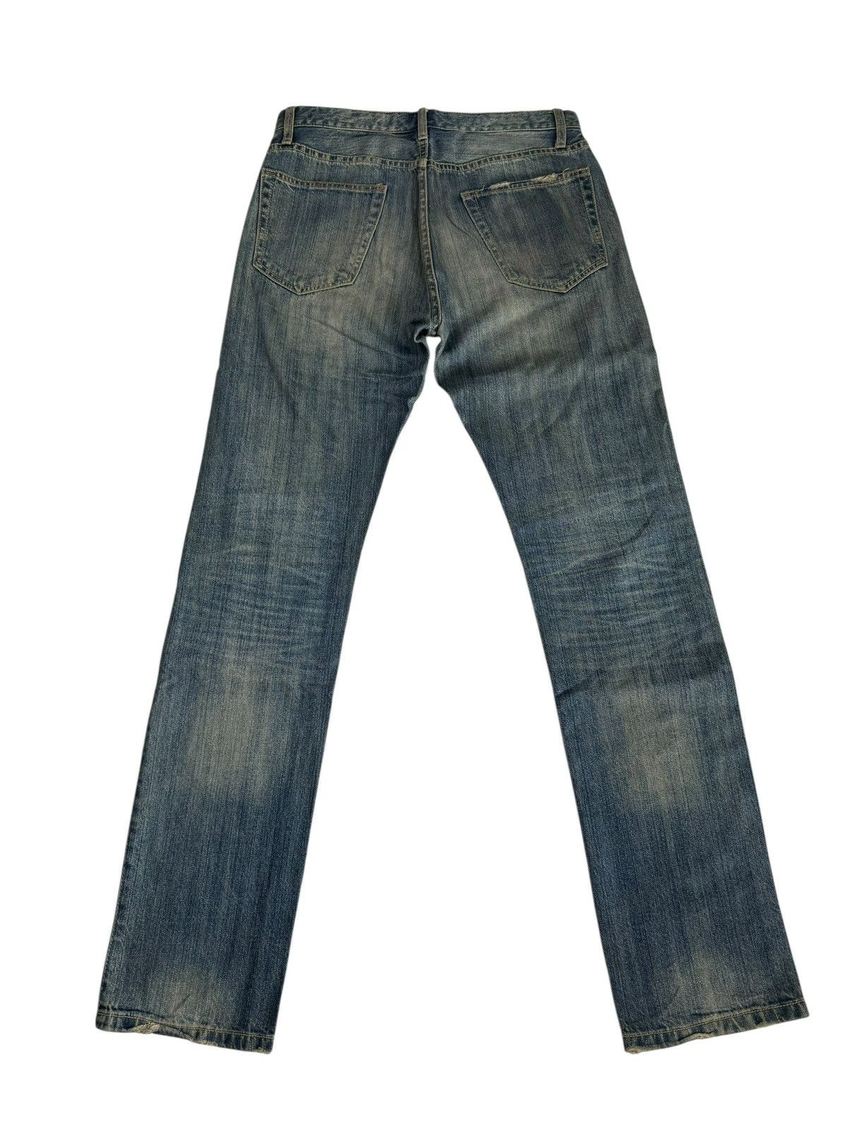 Global Work Vintage Japan Global Work Patchwork Fade Jeans Pants Denim Size US 30 / EU 46 - 15 Thumbnail