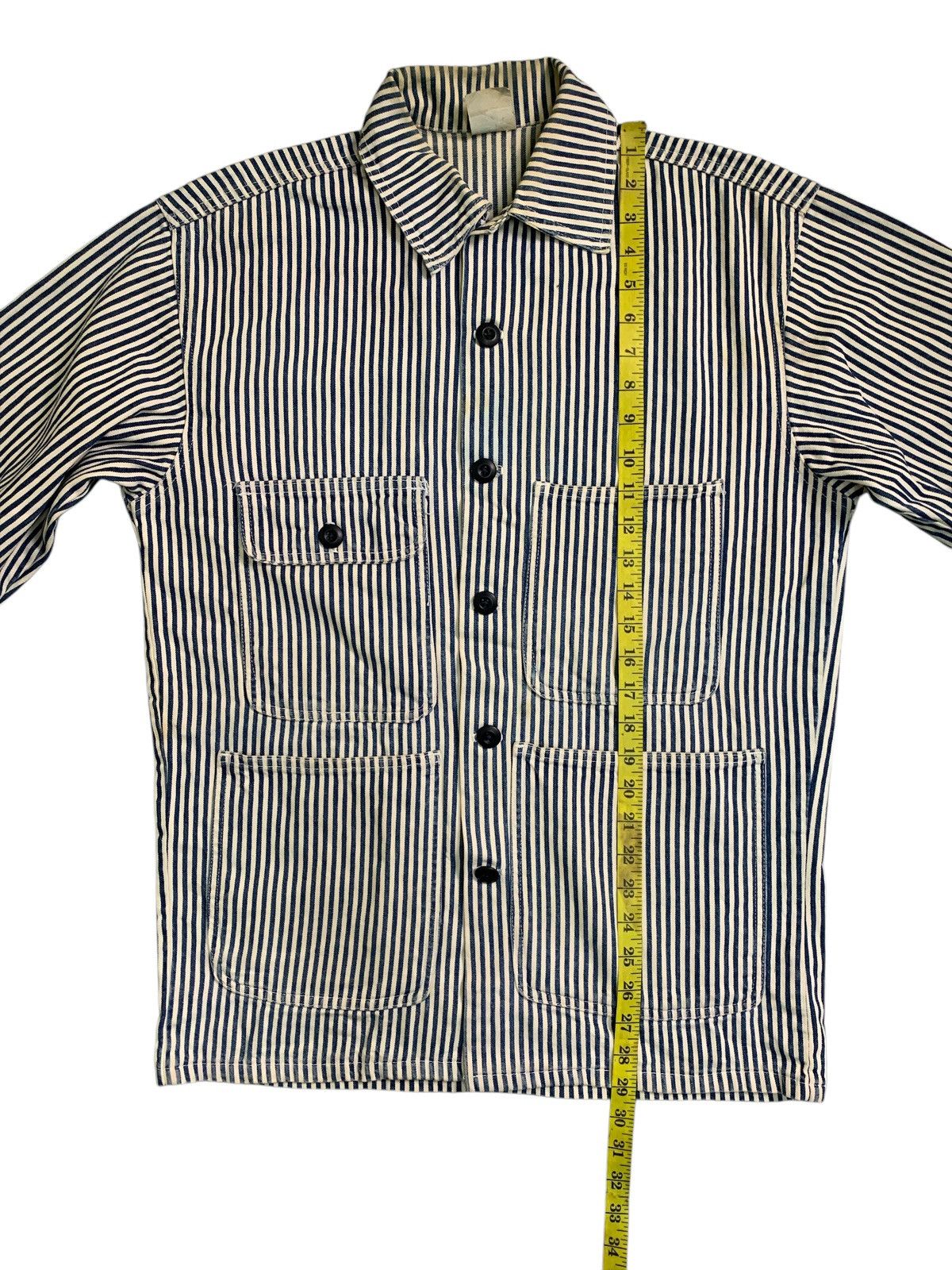 Vintage Rare Design Vintage Hickory Stripe Chore Jackets Size US M / EU 48-50 / 2 - 6 Thumbnail