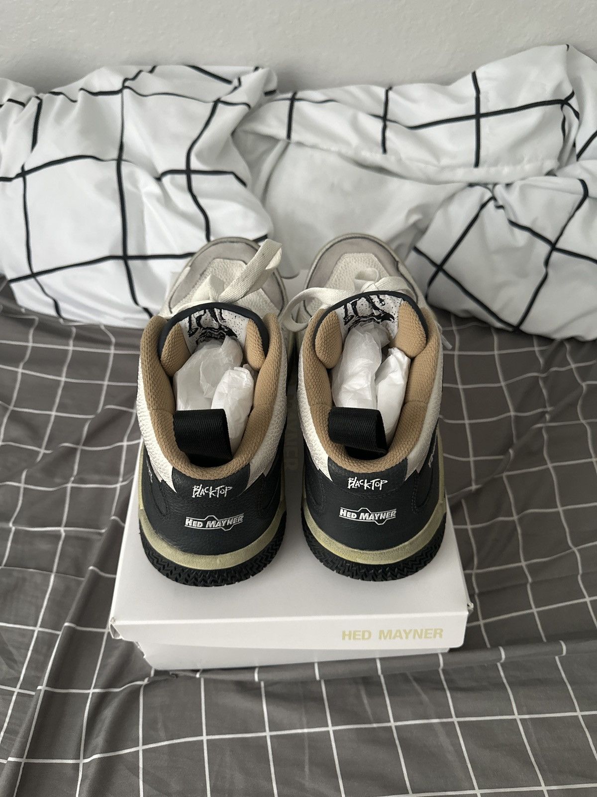 Hed Mayner HED MAYNER REEBOK VINTAGE BLACKTOP SNEAKERS Size US 12 / EU 45 - 5 Thumbnail