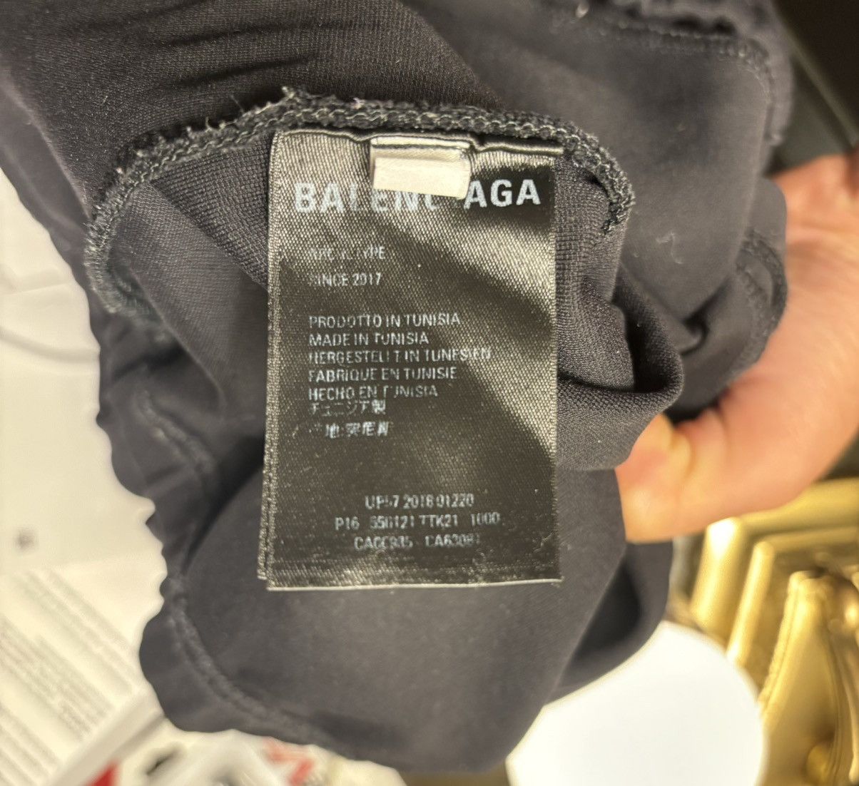 Balenciaga Balenciaga Skinny Joggers Size US 31 - 5 Thumbnail