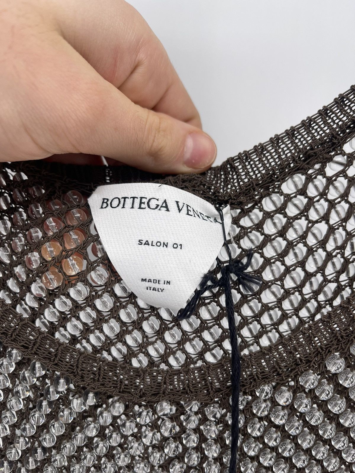 Bottega Veneta Bottega Veneta Beaded Tank Top Size S RRP £8400 Size US S / EU 44-46 / 1 - 5 Thumbnail