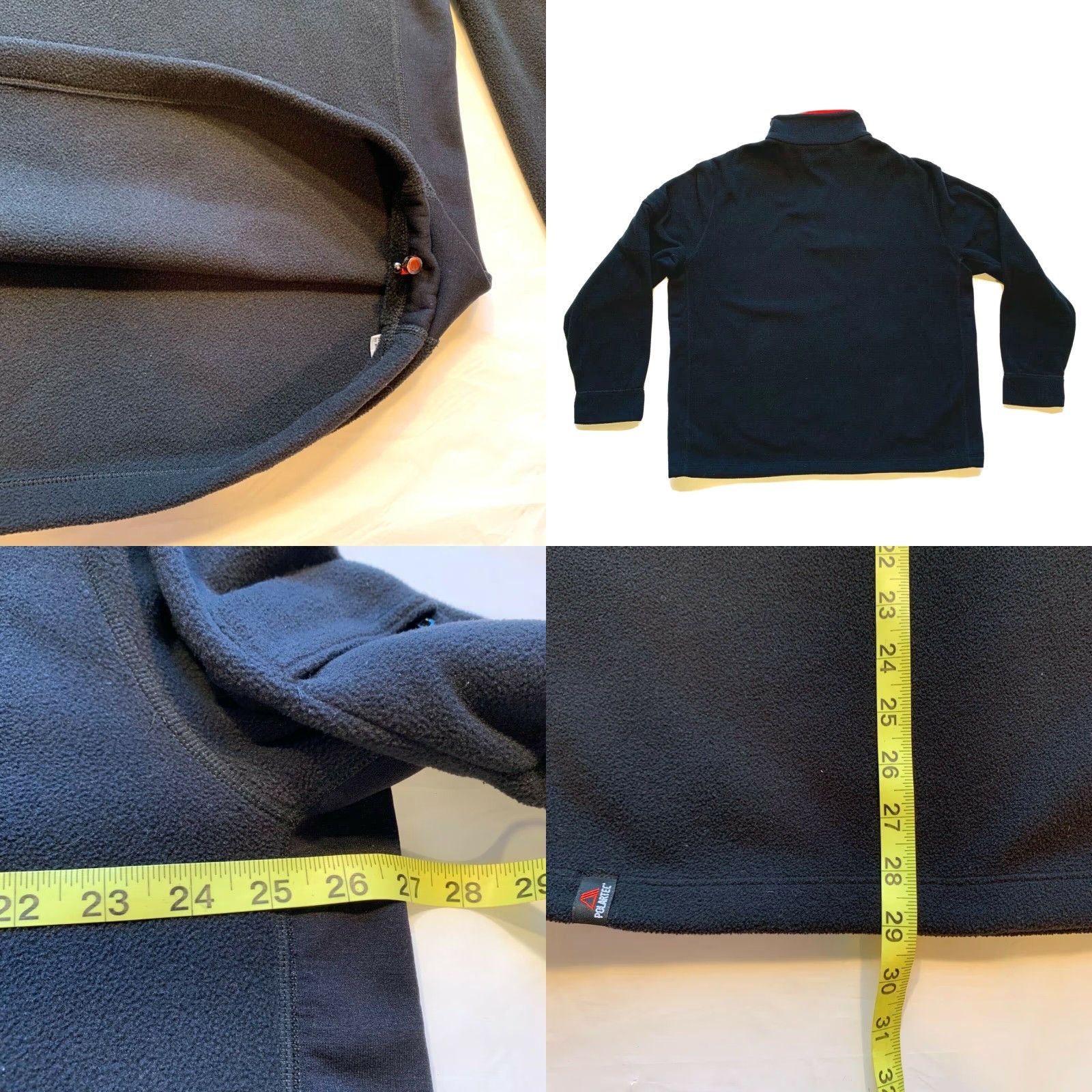 Polo Ralph Lauren VINTAGE Polo Ralph Lauren Polartec Fleece Pullover USA Fabric 1/4 Zip Black XL NWOT Size US XL / EU 56 / 4 - 8 Thumbnail