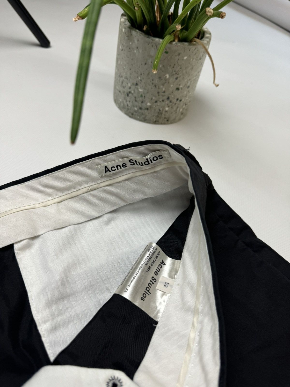 Acne Studios × Vintage Rare vintage Acne Studios Suit black size 52 y2k Size 52L - 16 Thumbnail