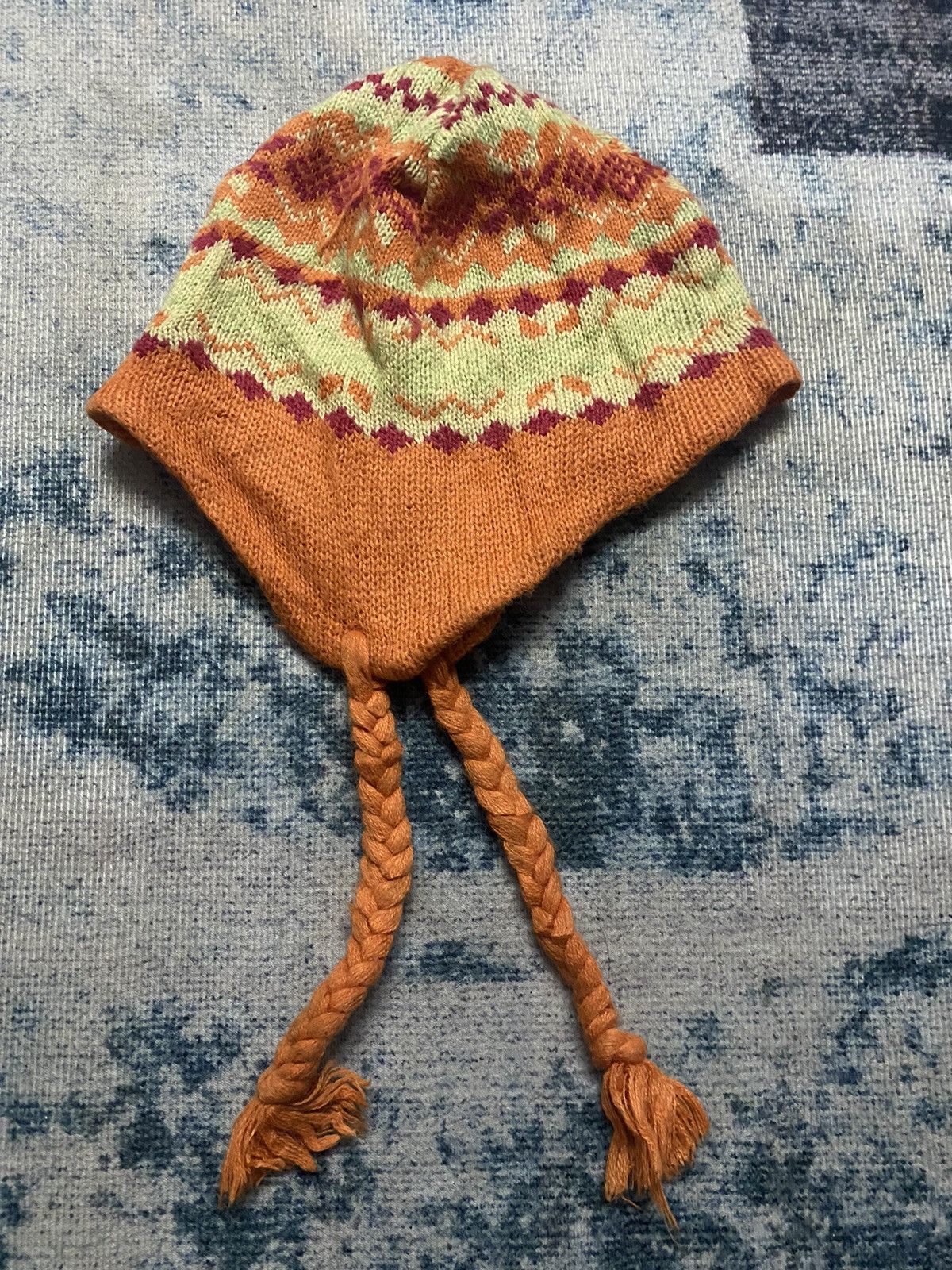 Japanese Brand Unknown Earflap Beanie Size ONE SIZE - 3 Thumbnail
