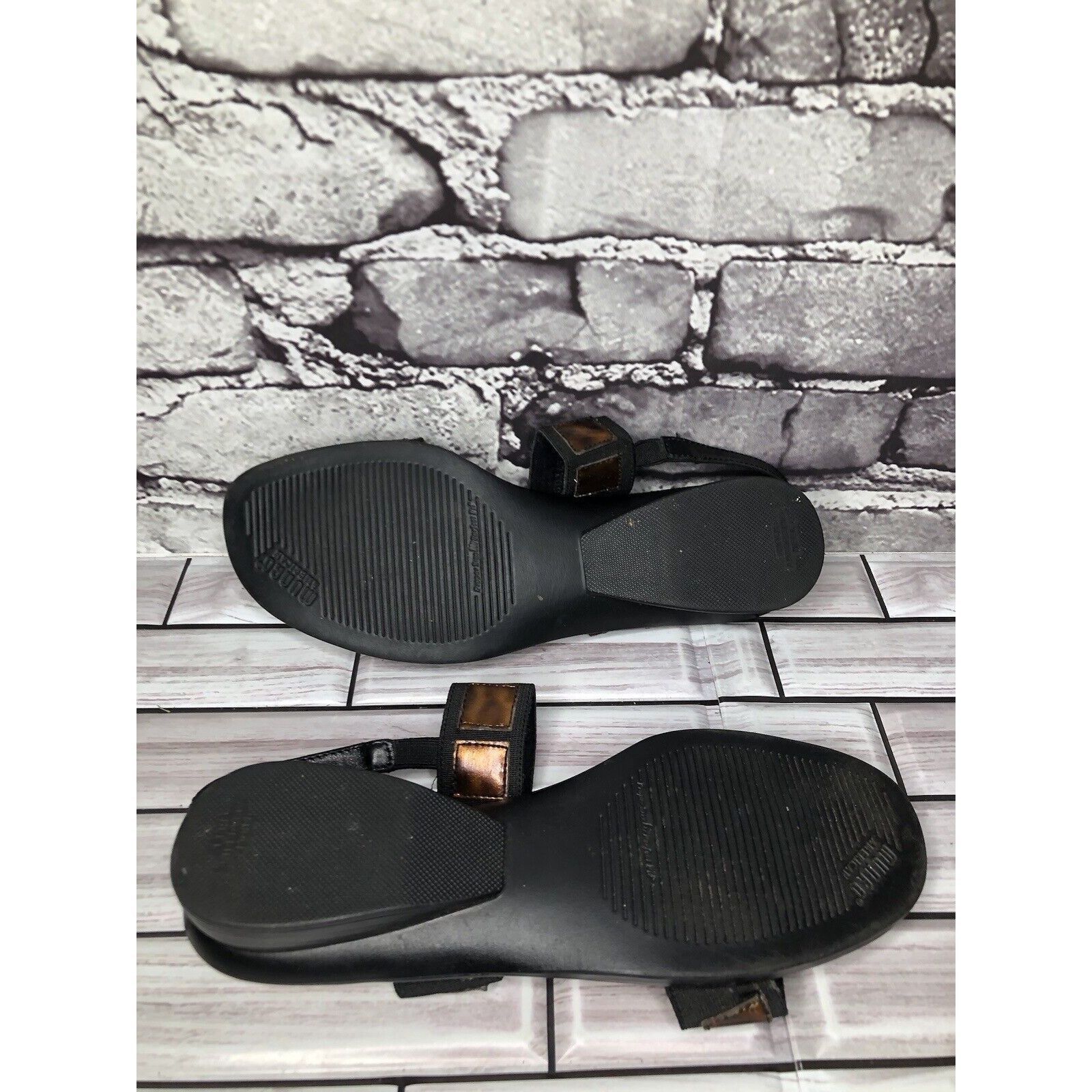 Other Munro Brown Synthetic Textile Comfort Heel Slingback Sandals Size US 5.5 / IT 35.5 - 11 Thumbnail