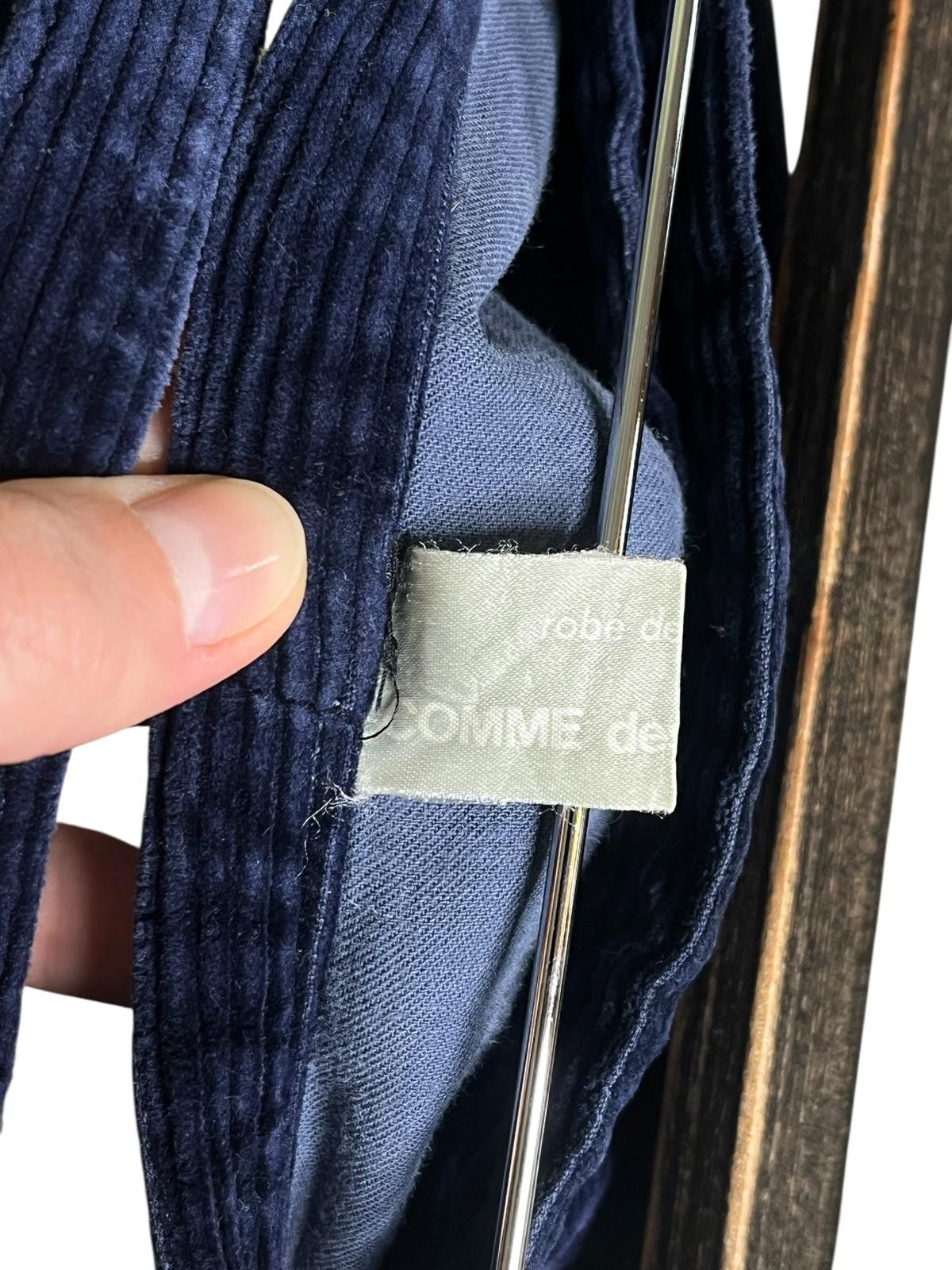 Comme des Garcons Vintage Comme des Garçons Corduroy Wrap Skirt Pleated Size 30" / US 8 / IT 44 - 8 Thumbnail