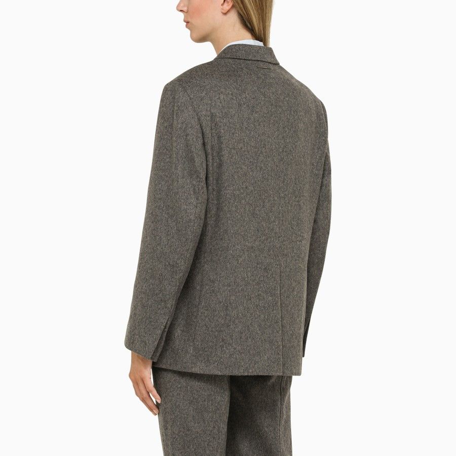 Calvin Klein o1d2blof0824 Wool Tailored Jacket in Grey Size S / US 4 / IT 40 - 3 Thumbnail