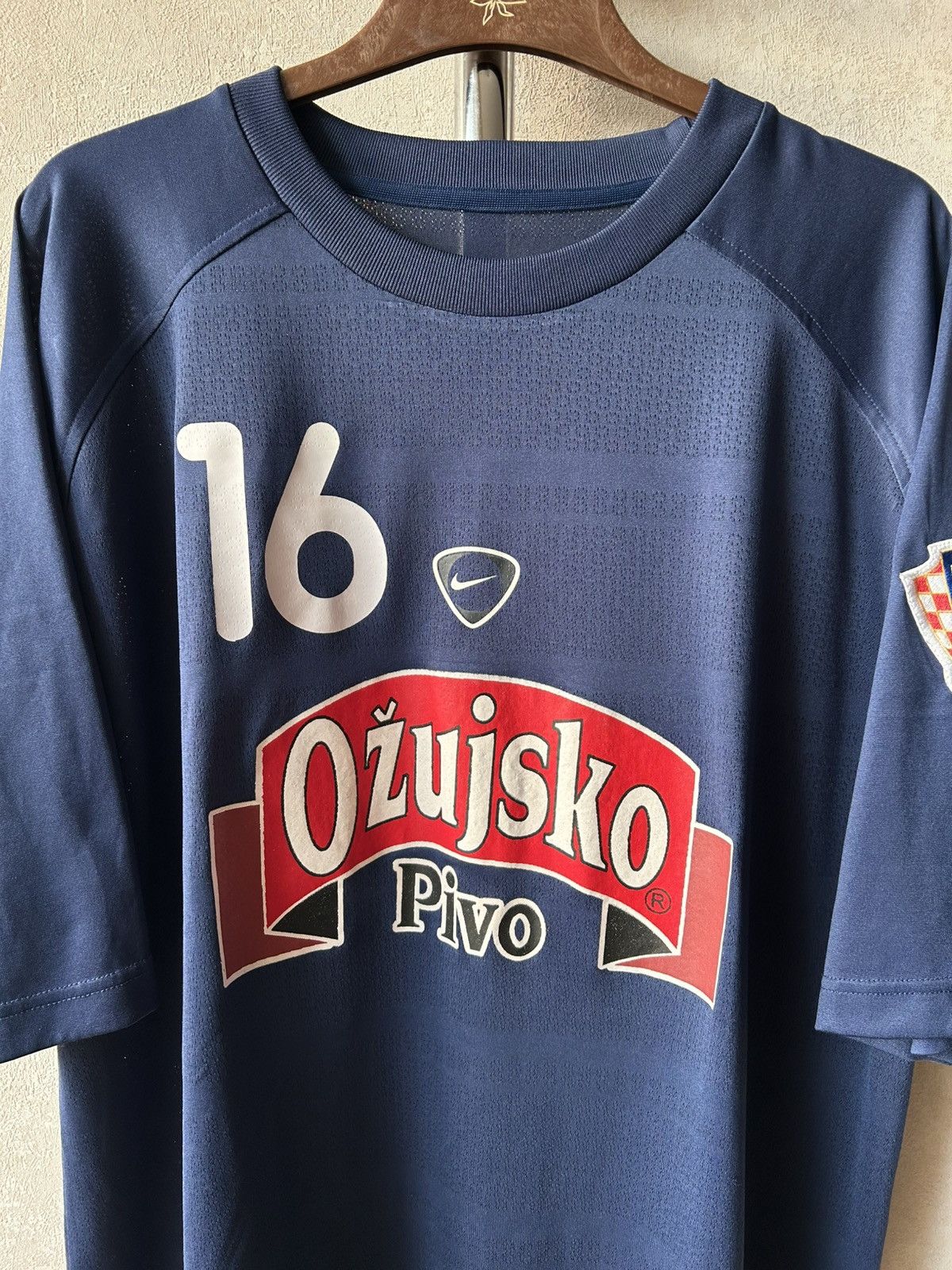 Nike 2000s Nike Croatia Player Version Soccer Jersey Size US XL / EU 56 / 4 - 5 Thumbnail